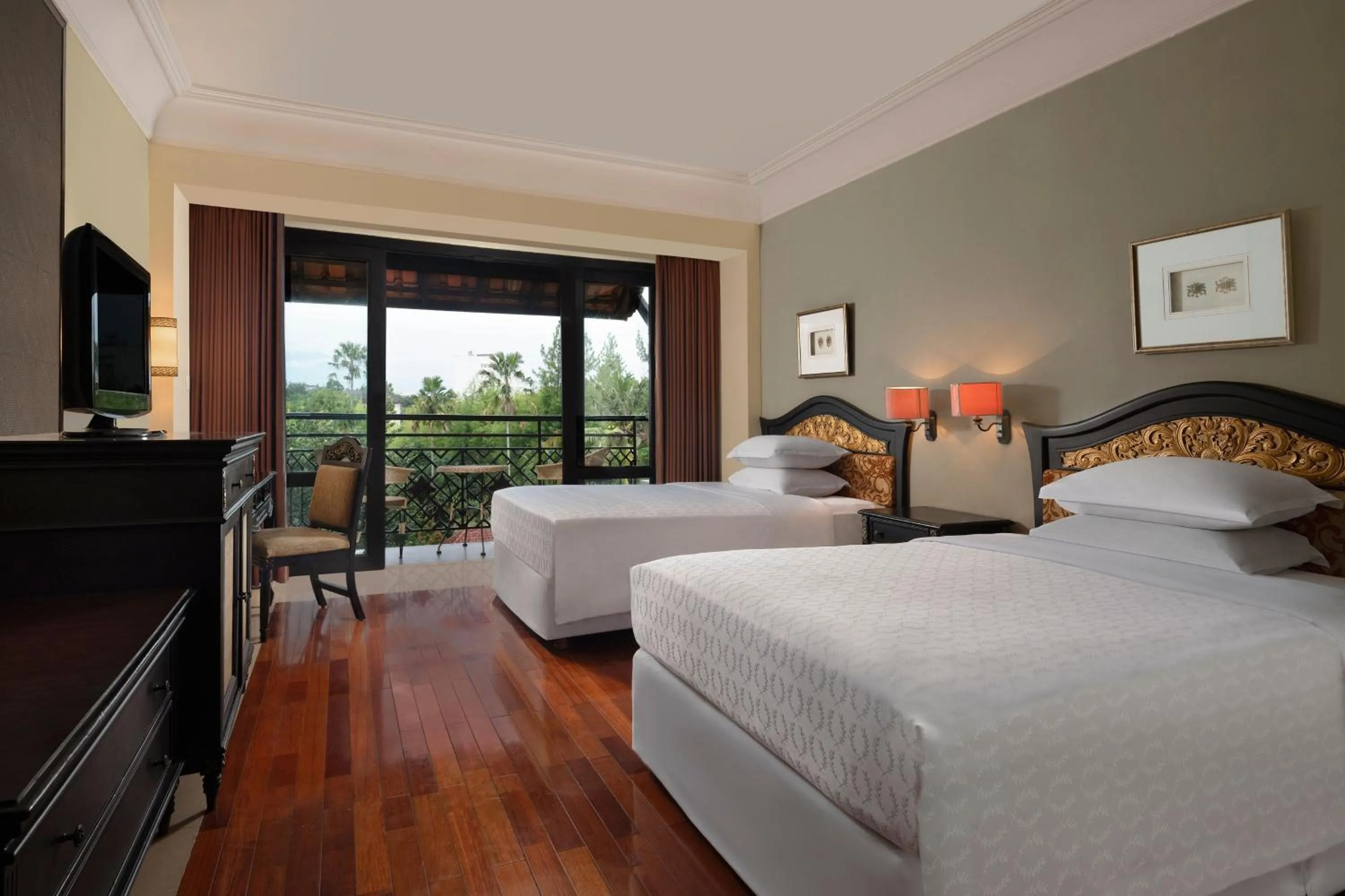 Photo of the whole room, Bed in Mustika Yogyakarta Resort and Spa