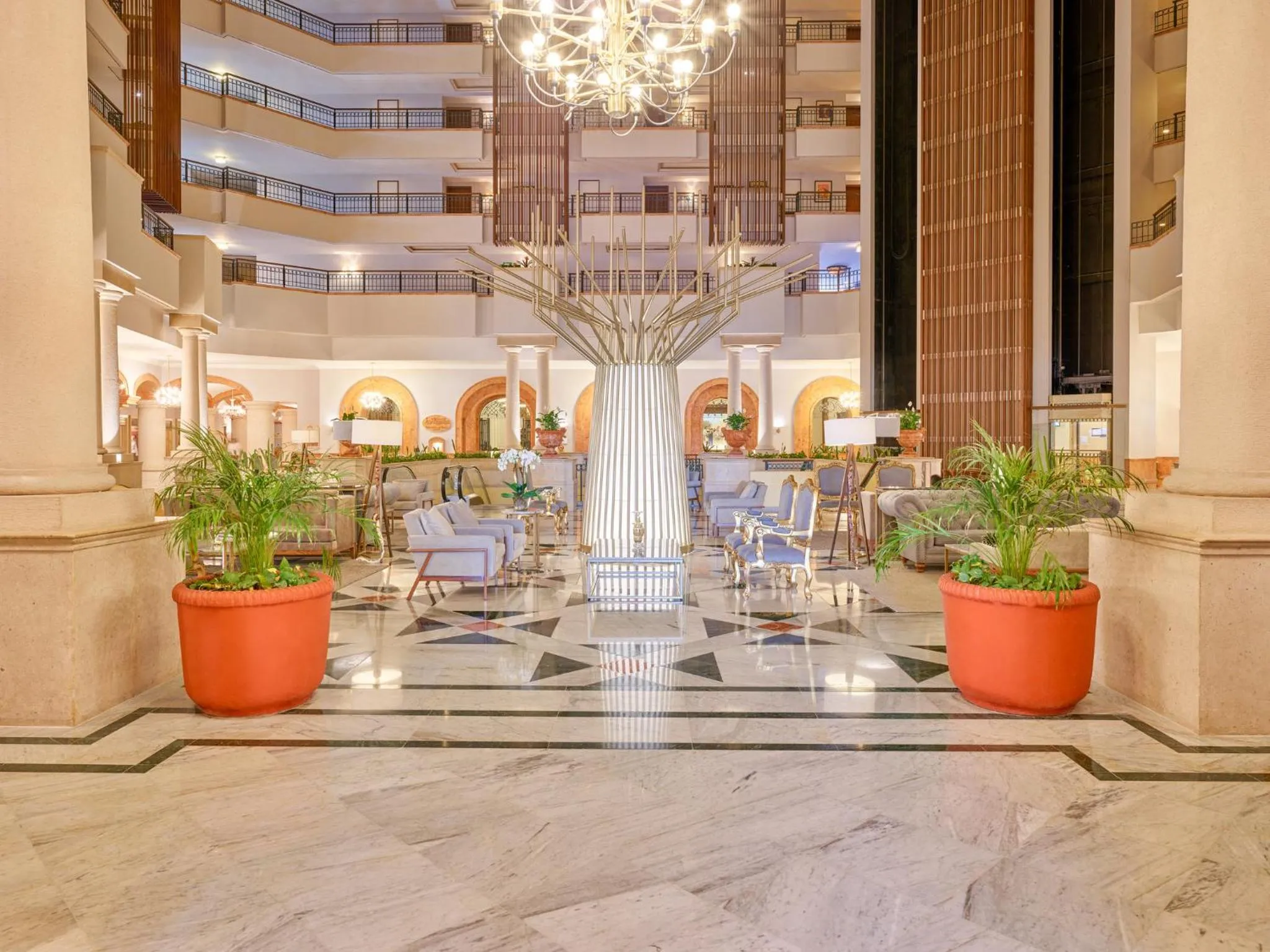 Lobby or reception in Fiesta Americana Merida