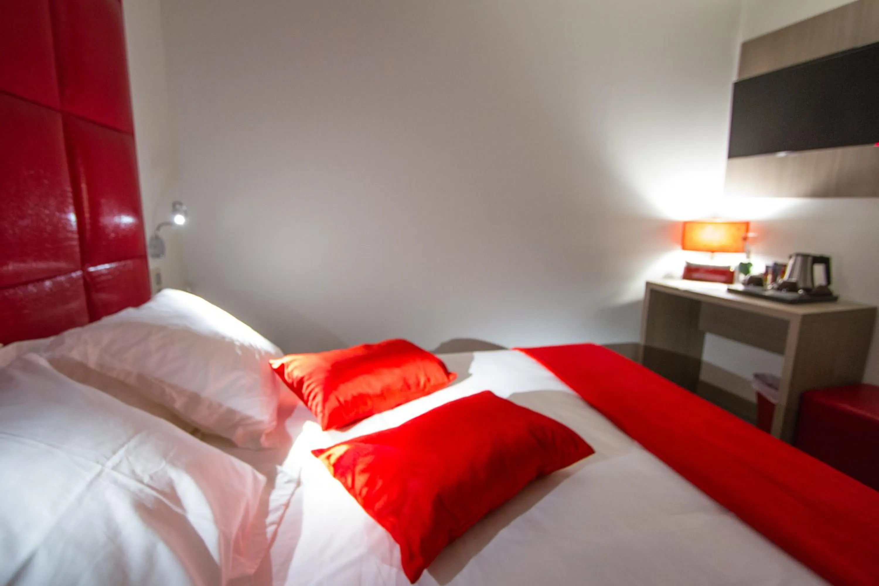 Decorative detail, Bed in Hotel La Santa