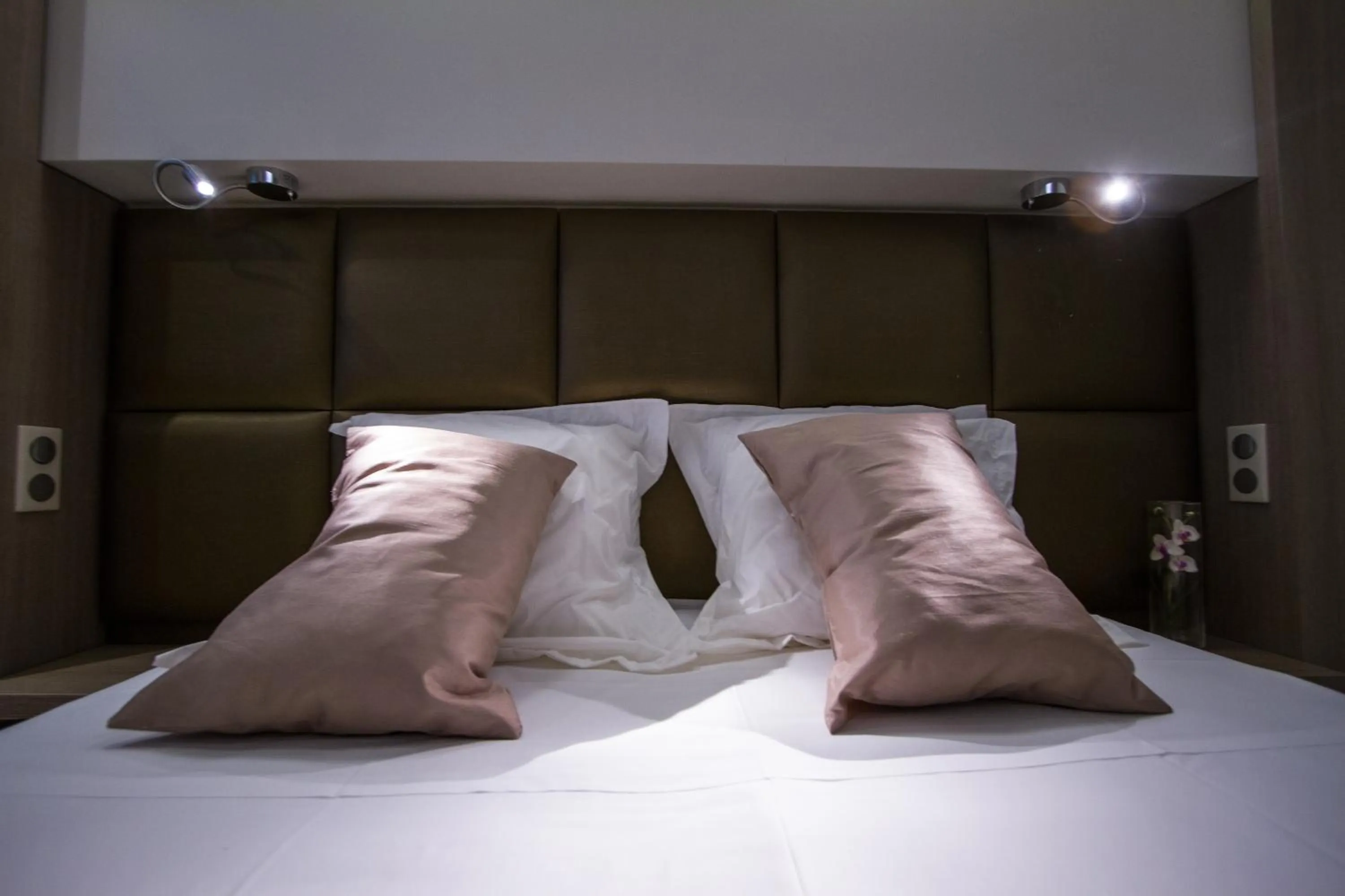 Bed in Hotel La Santa