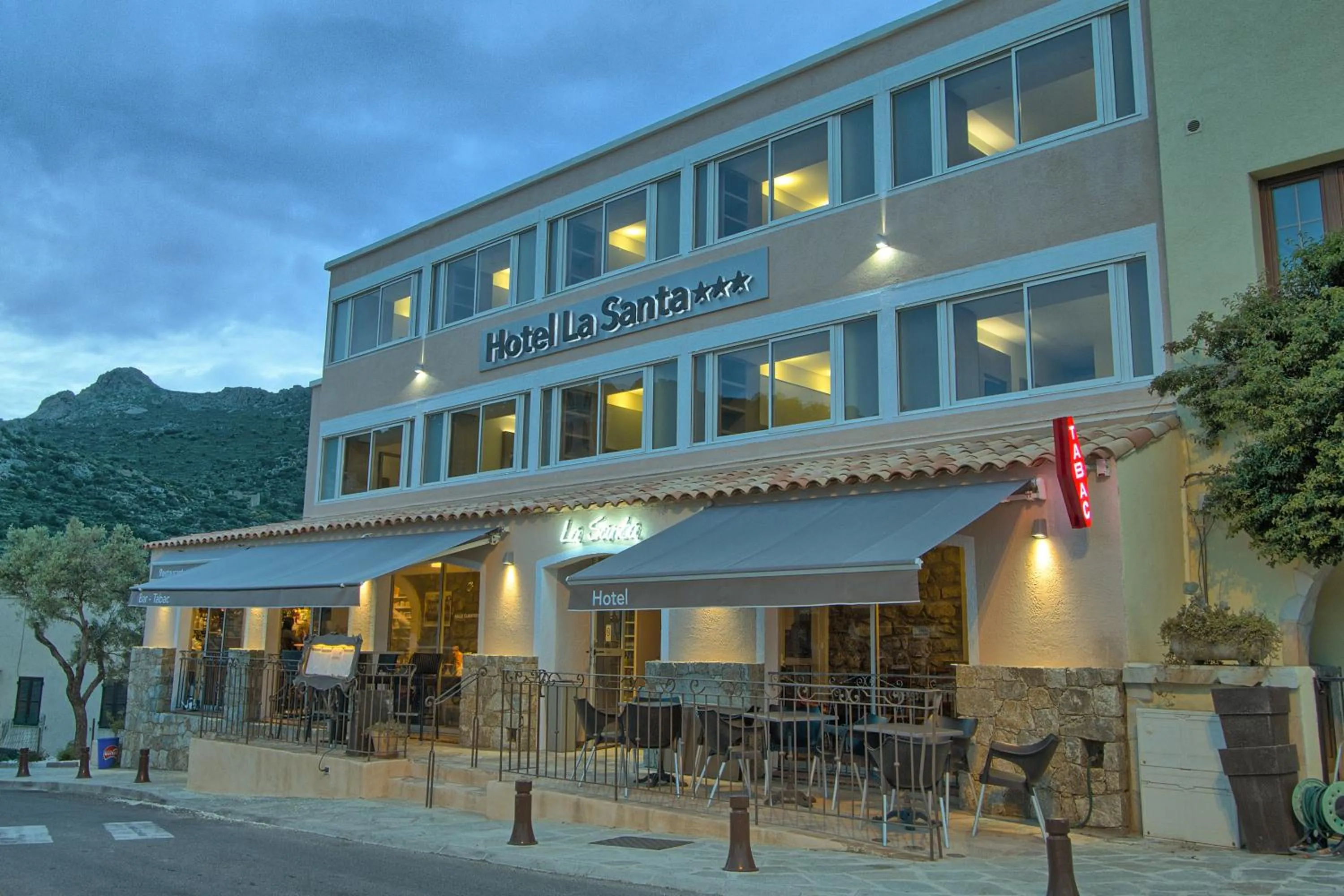 Facade/entrance in Hotel La Santa