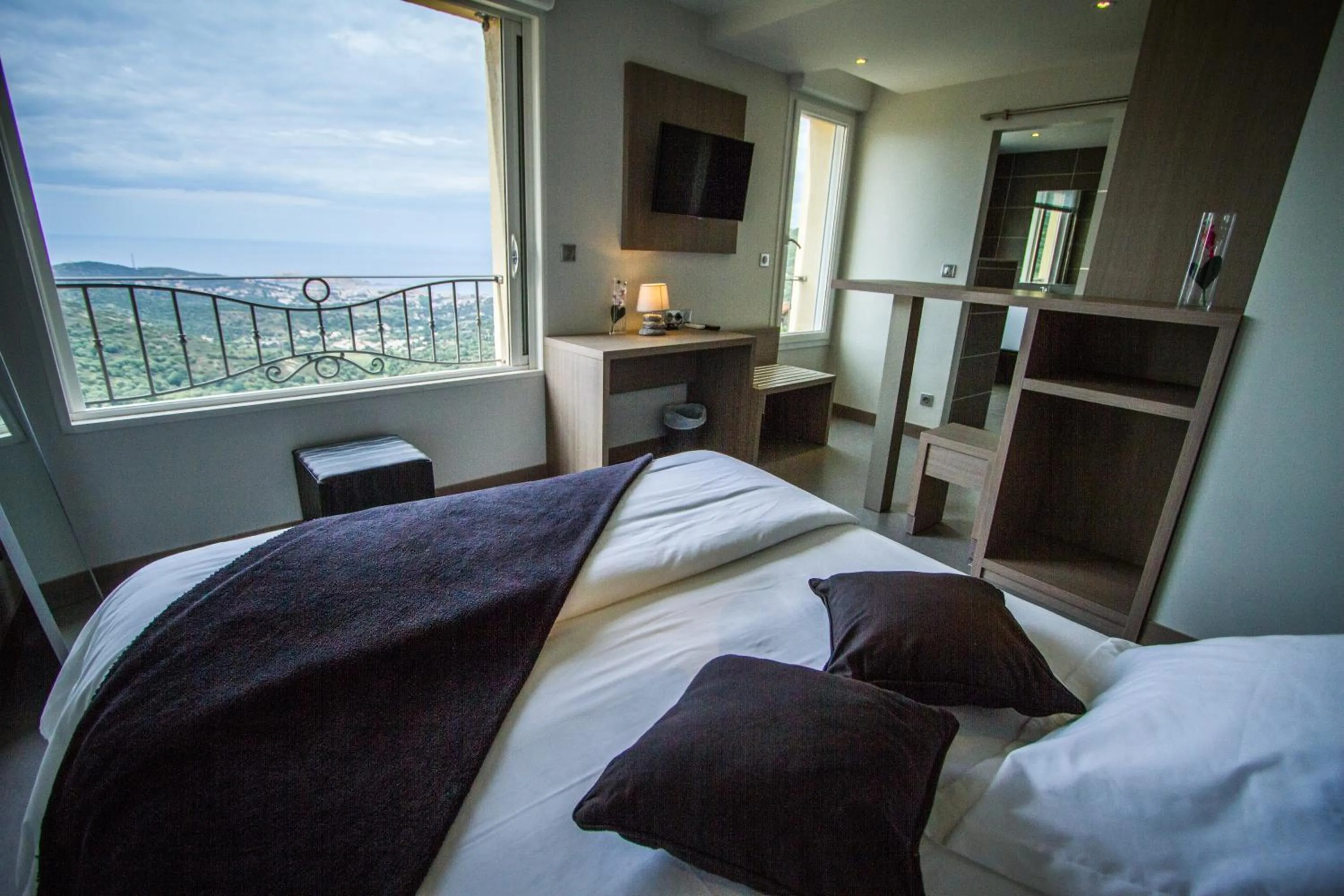 Bed in Hotel La Santa