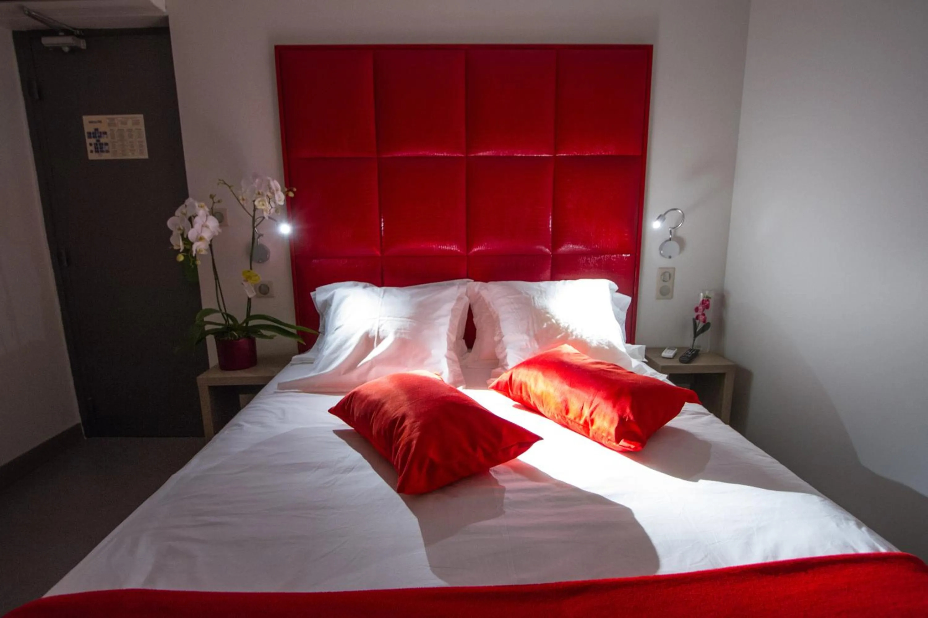 Bed in Hotel La Santa