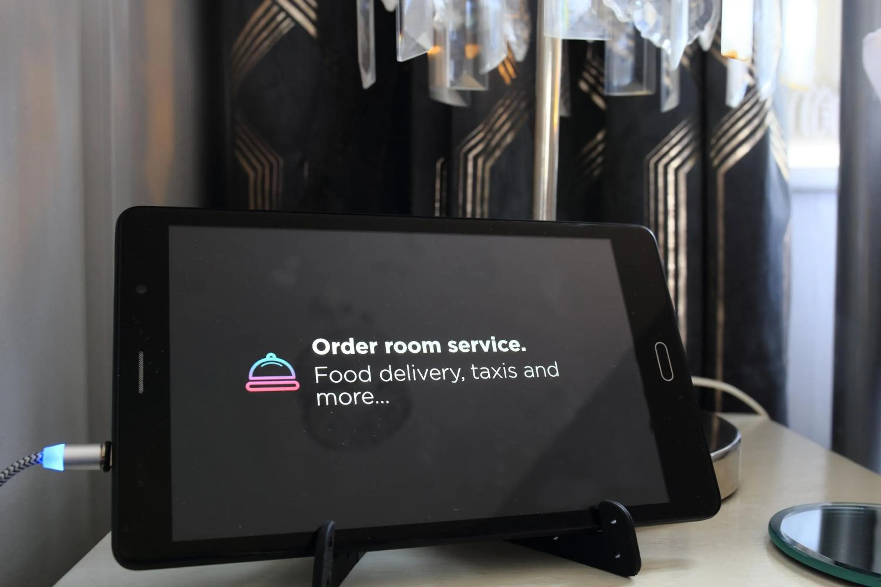 TV and multimedia in Elagh View Bed & Breakfast