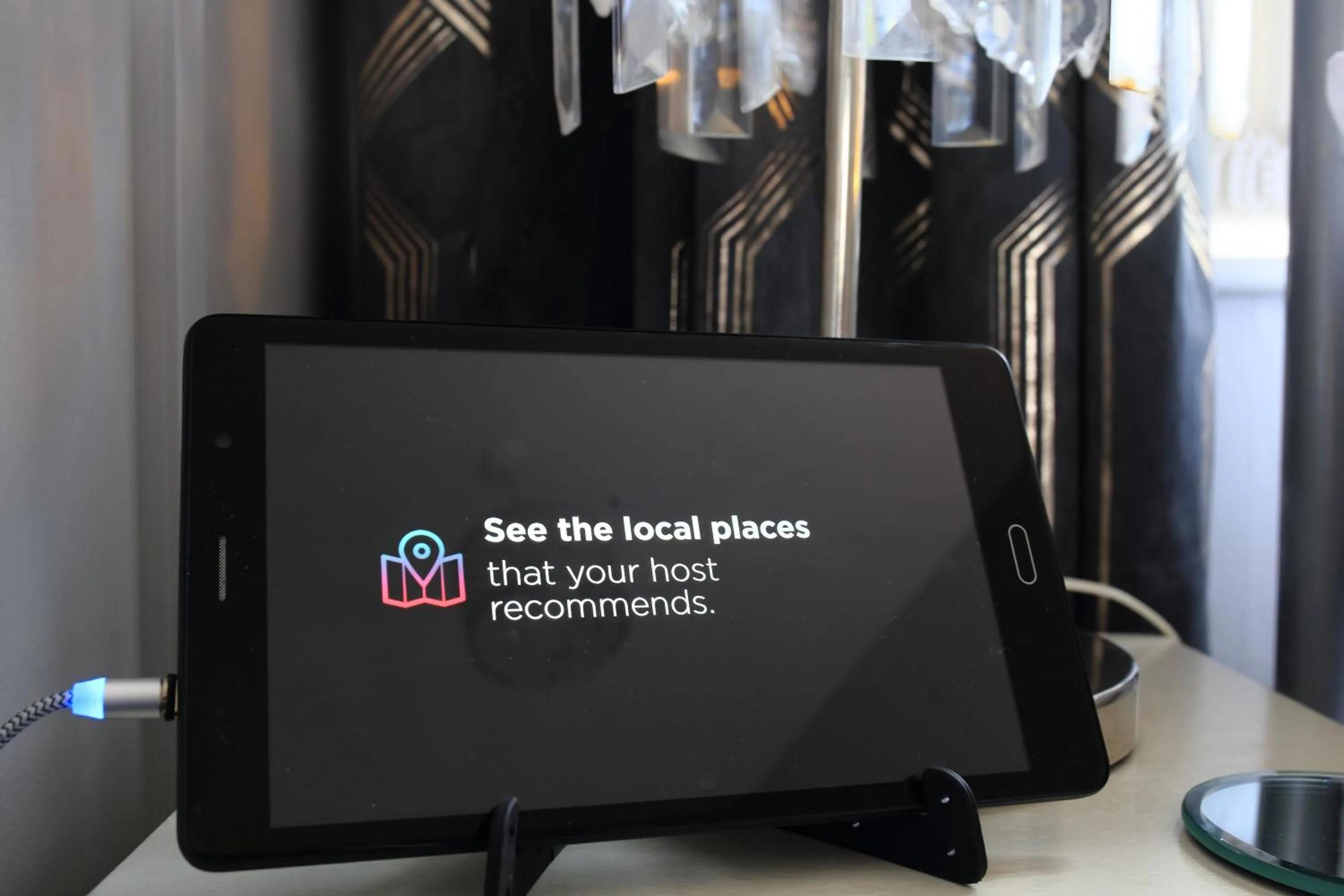 TV and multimedia in Elagh View Bed & Breakfast