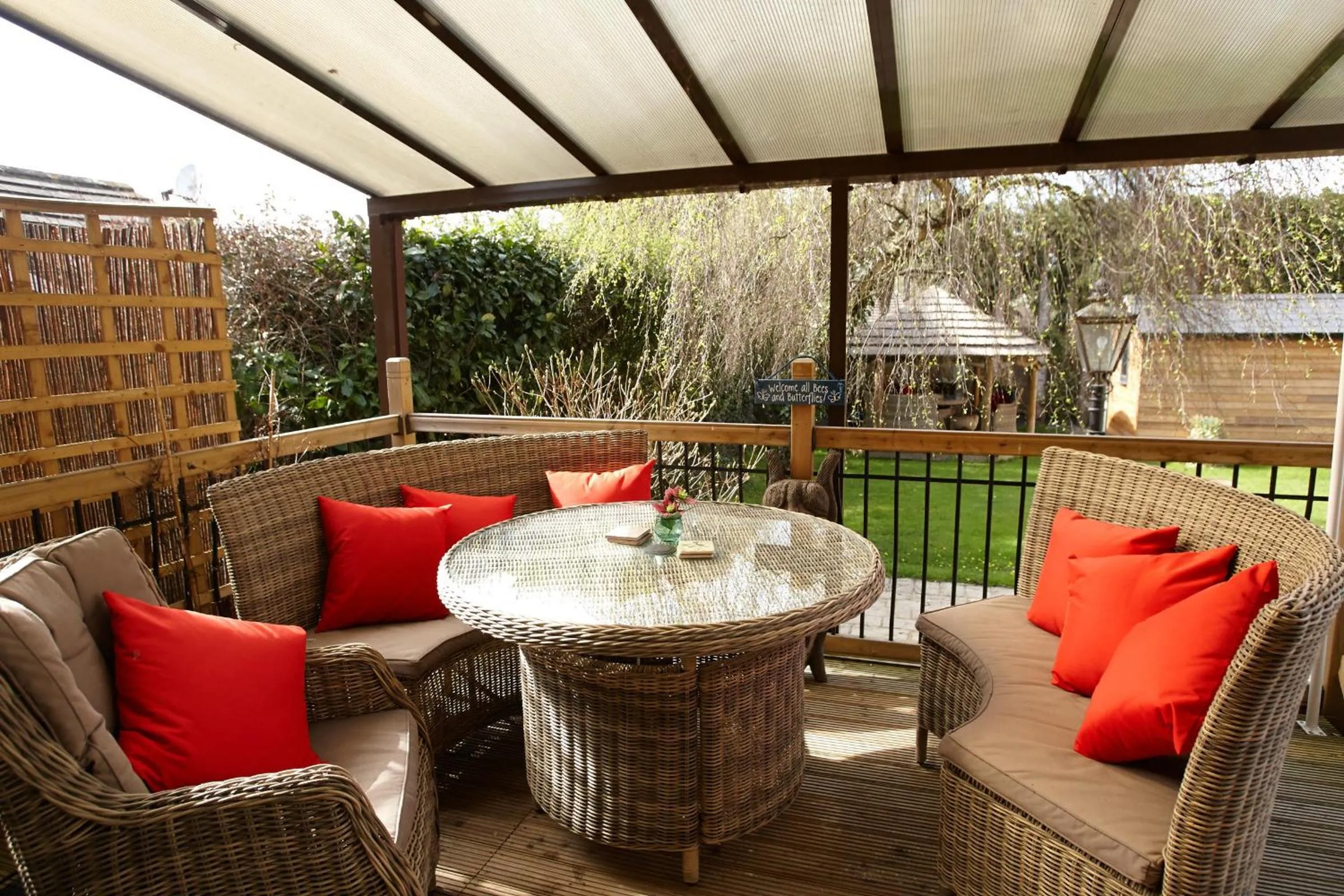 Patio in Richmond Lane Guest House - AA Accredited