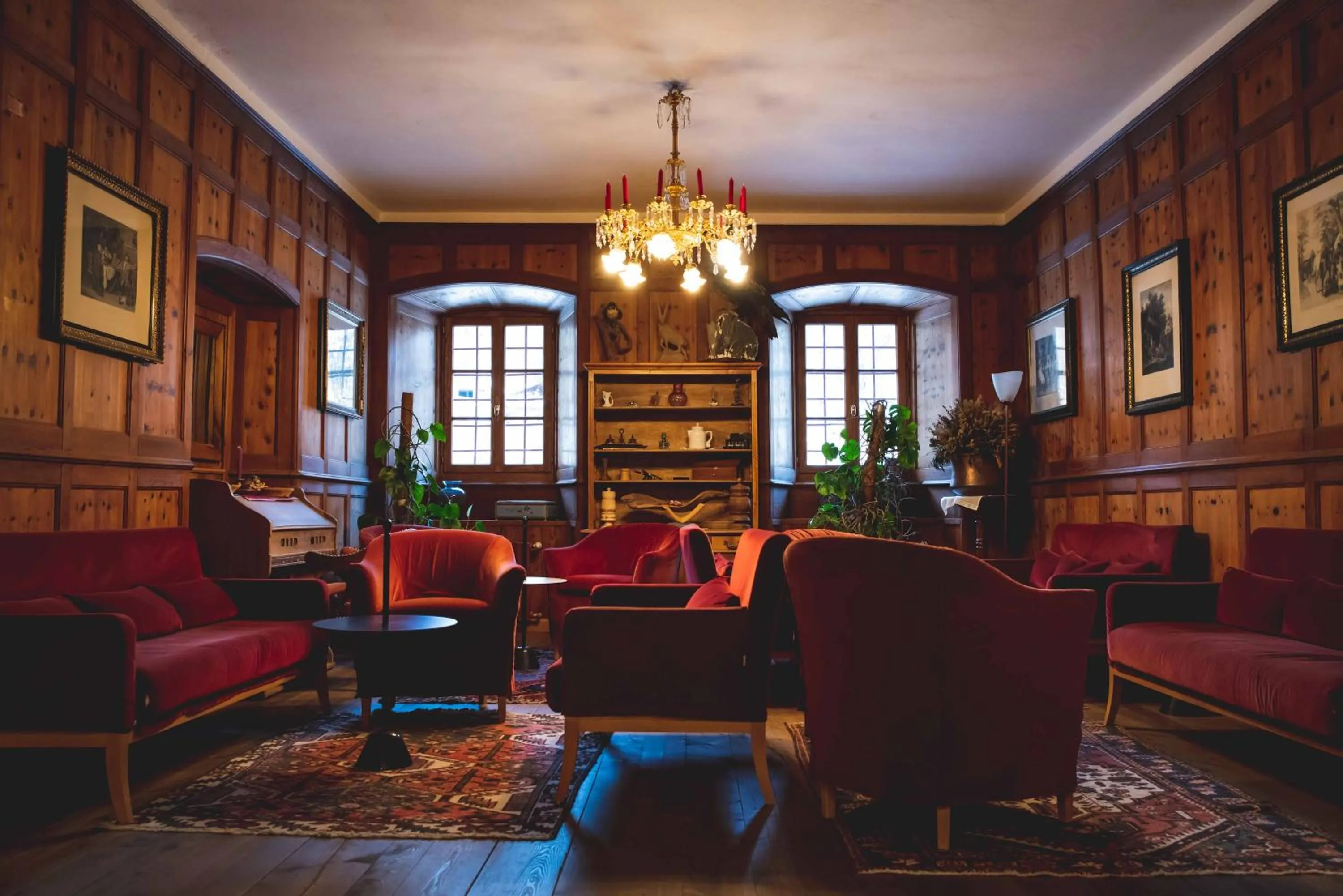 Living room in Hotel La Villa della Regina