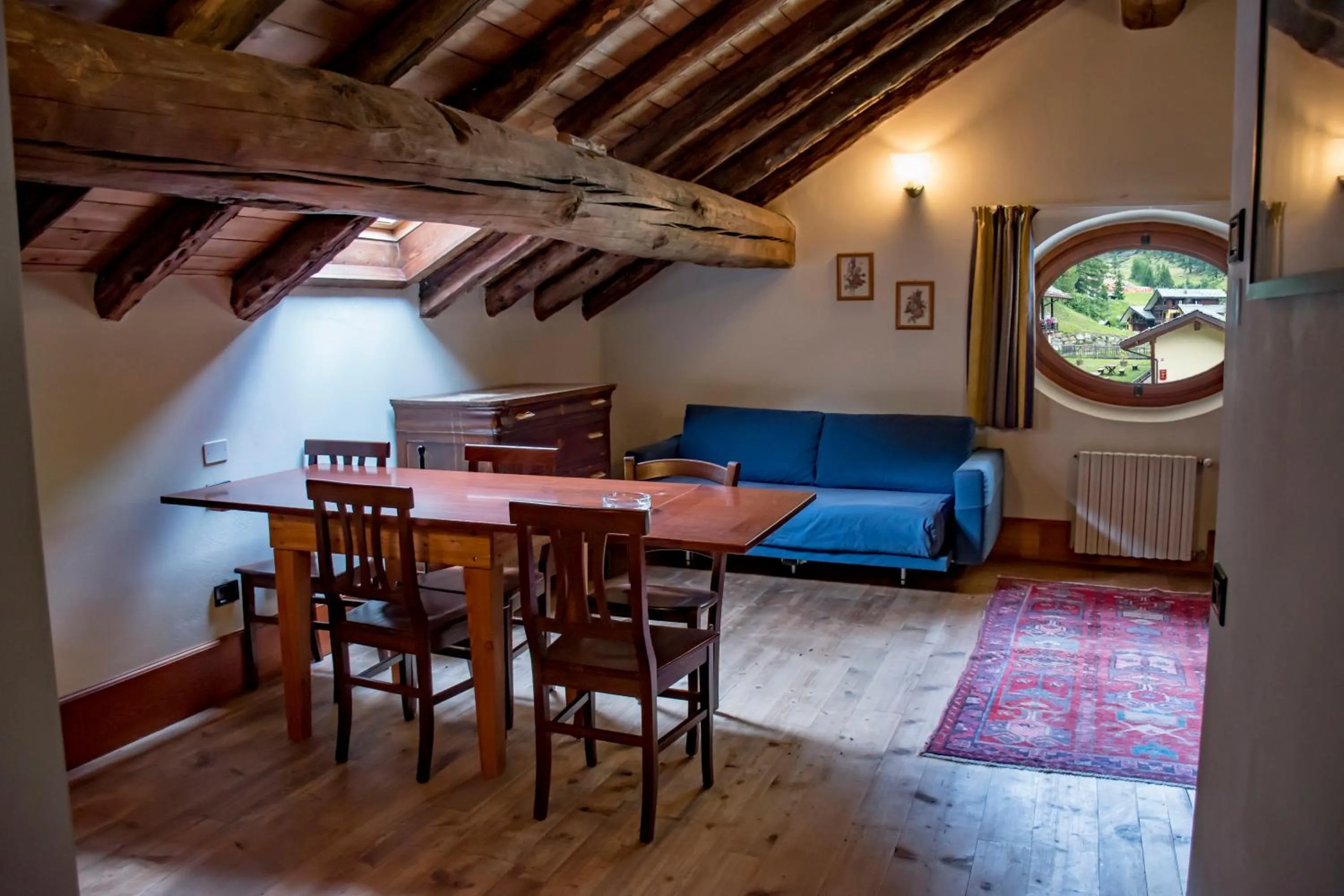 Living room in Hotel La Villa della Regina
