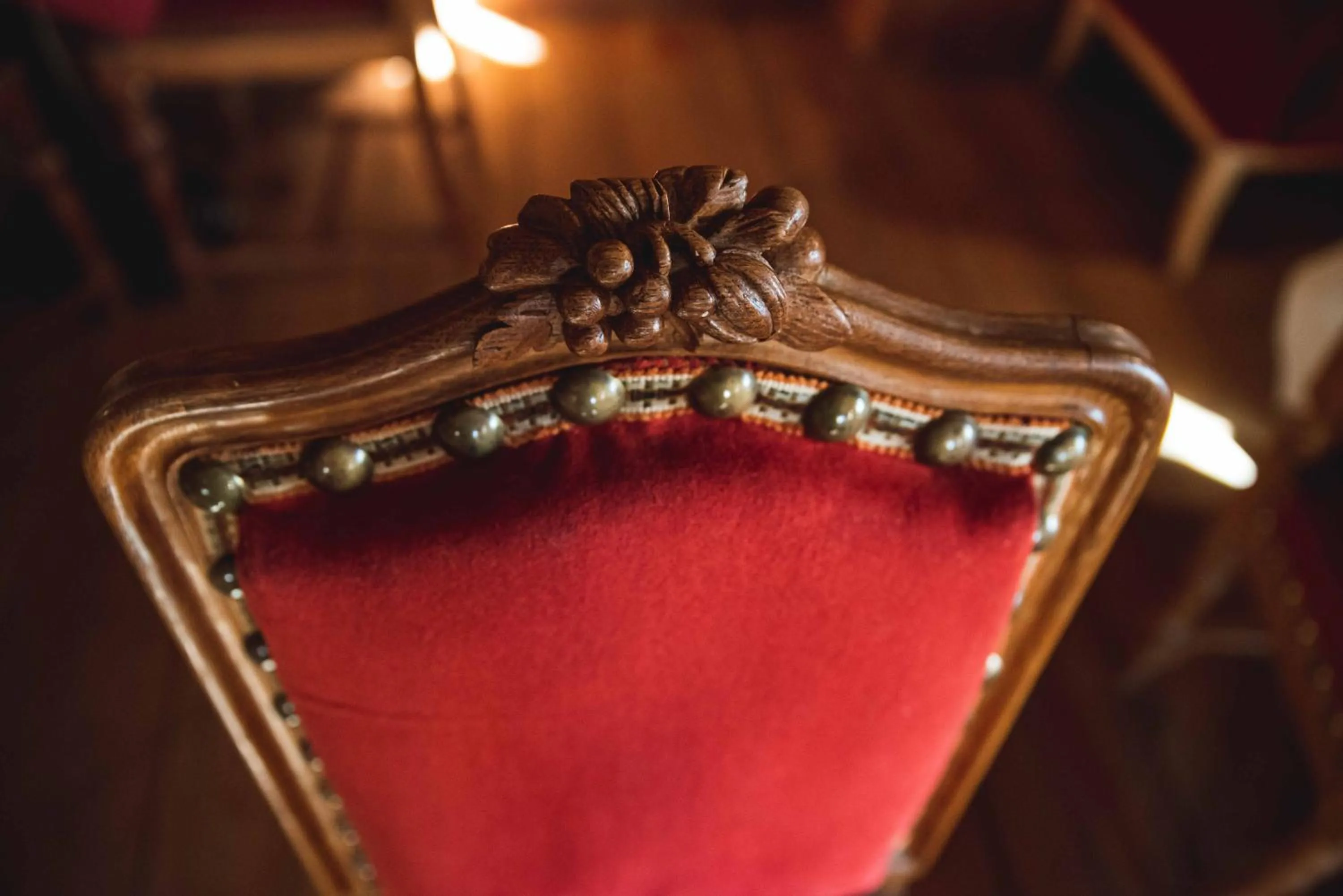 Decorative detail in Hotel La Villa della Regina