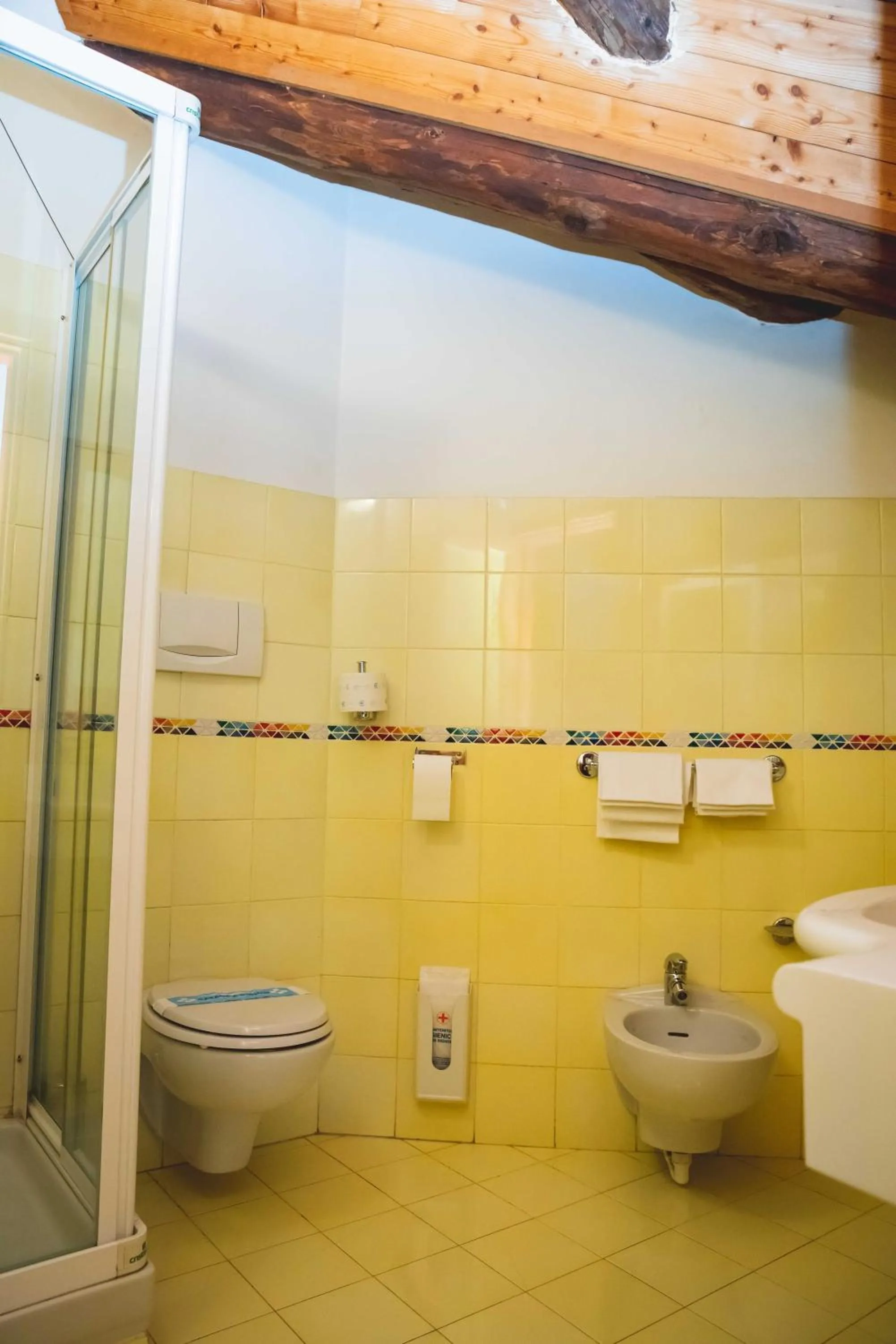 Bathroom in Hotel La Villa della Regina