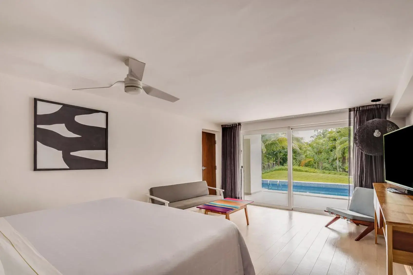 Bedroom, Bed in Fiesta Americana Cozumel All Inclusive Bedroom, Bed in Fiesta Americana Cozumel All Inclusive