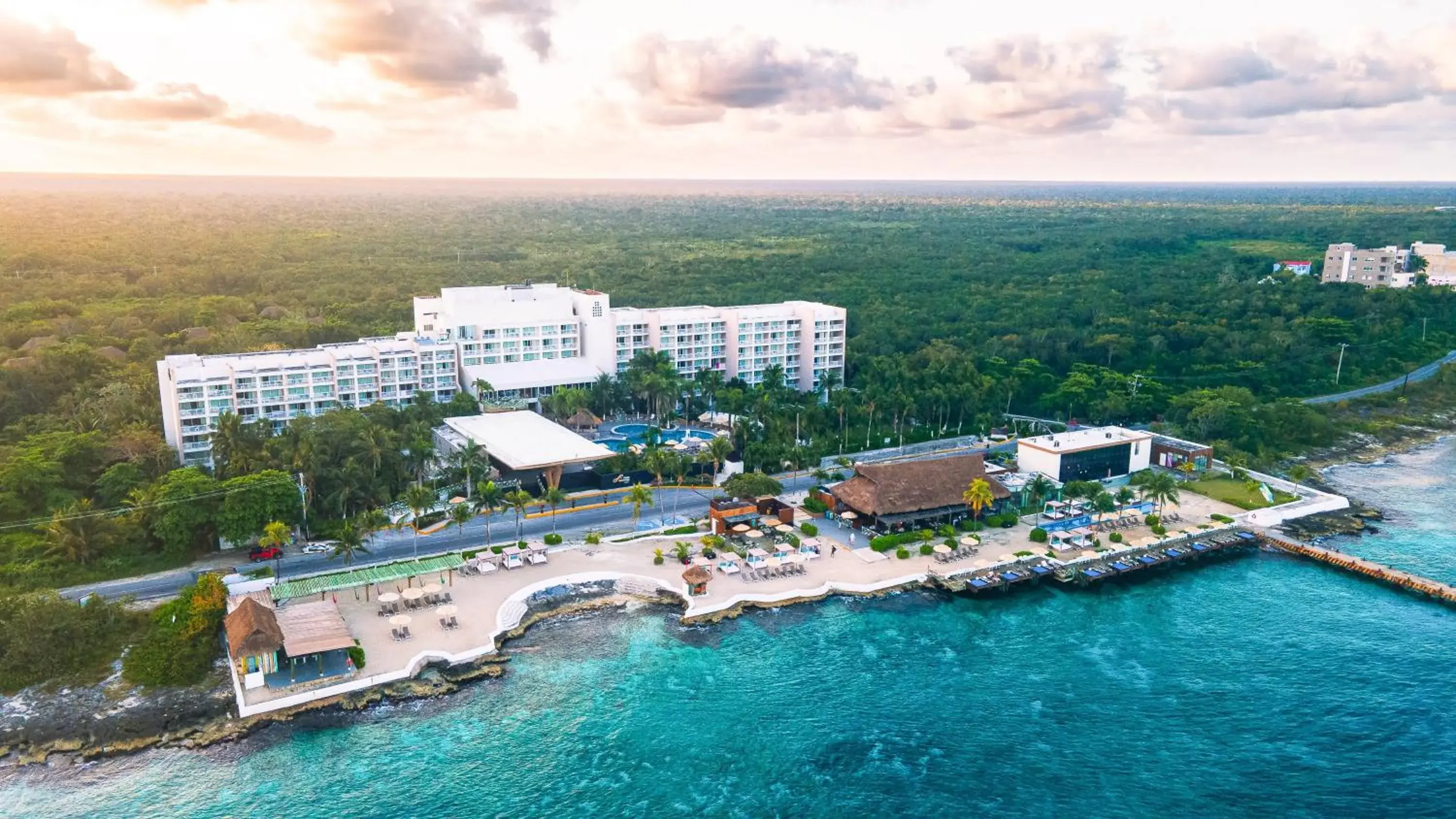 Bird's eye view in Fiesta Americana Cozumel All Inclusive Bird's eye view in Fiesta Americana Cozumel All Inclusive