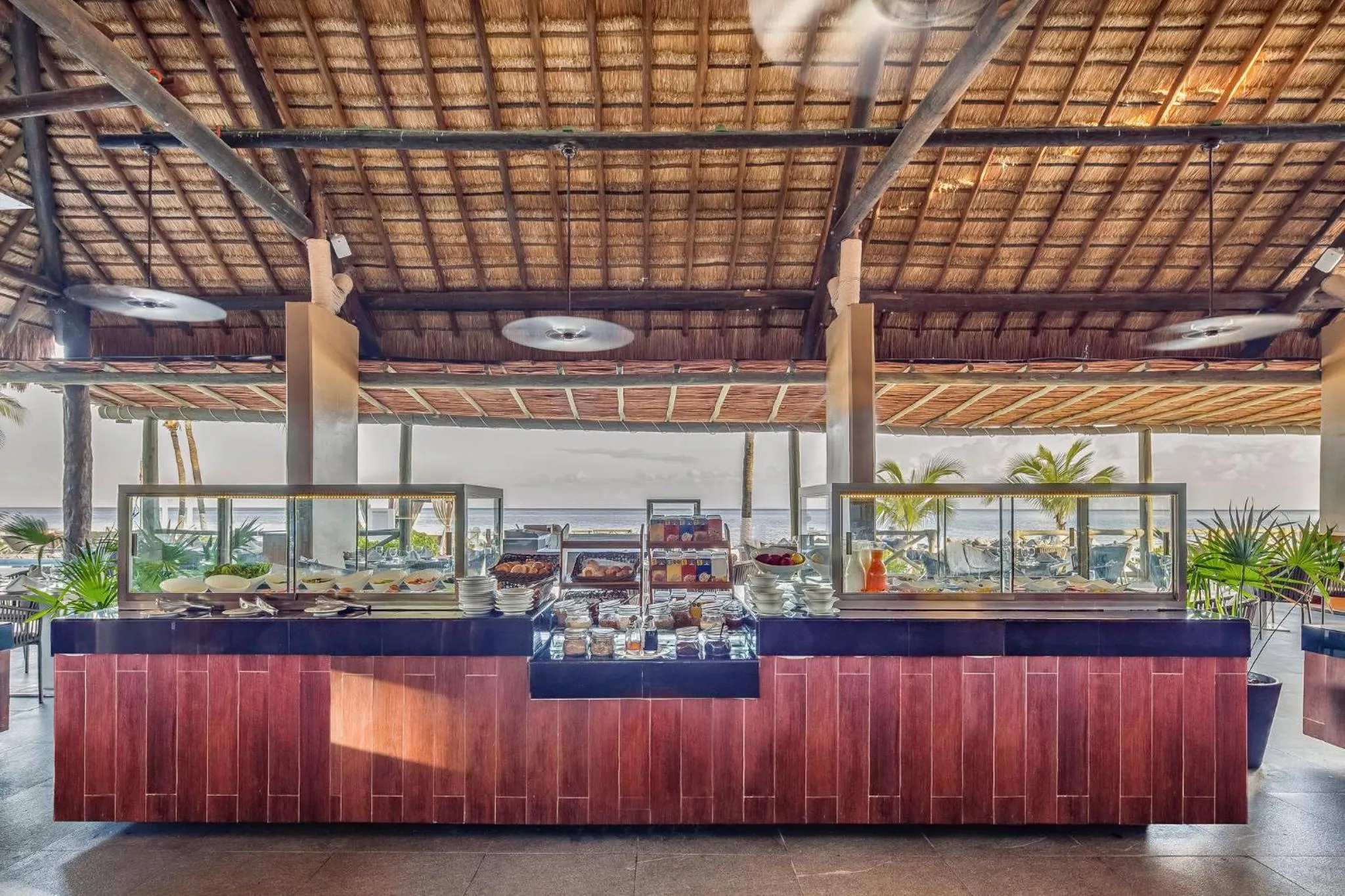 Buffet breakfast in Fiesta Americana Cozumel All Inclusive