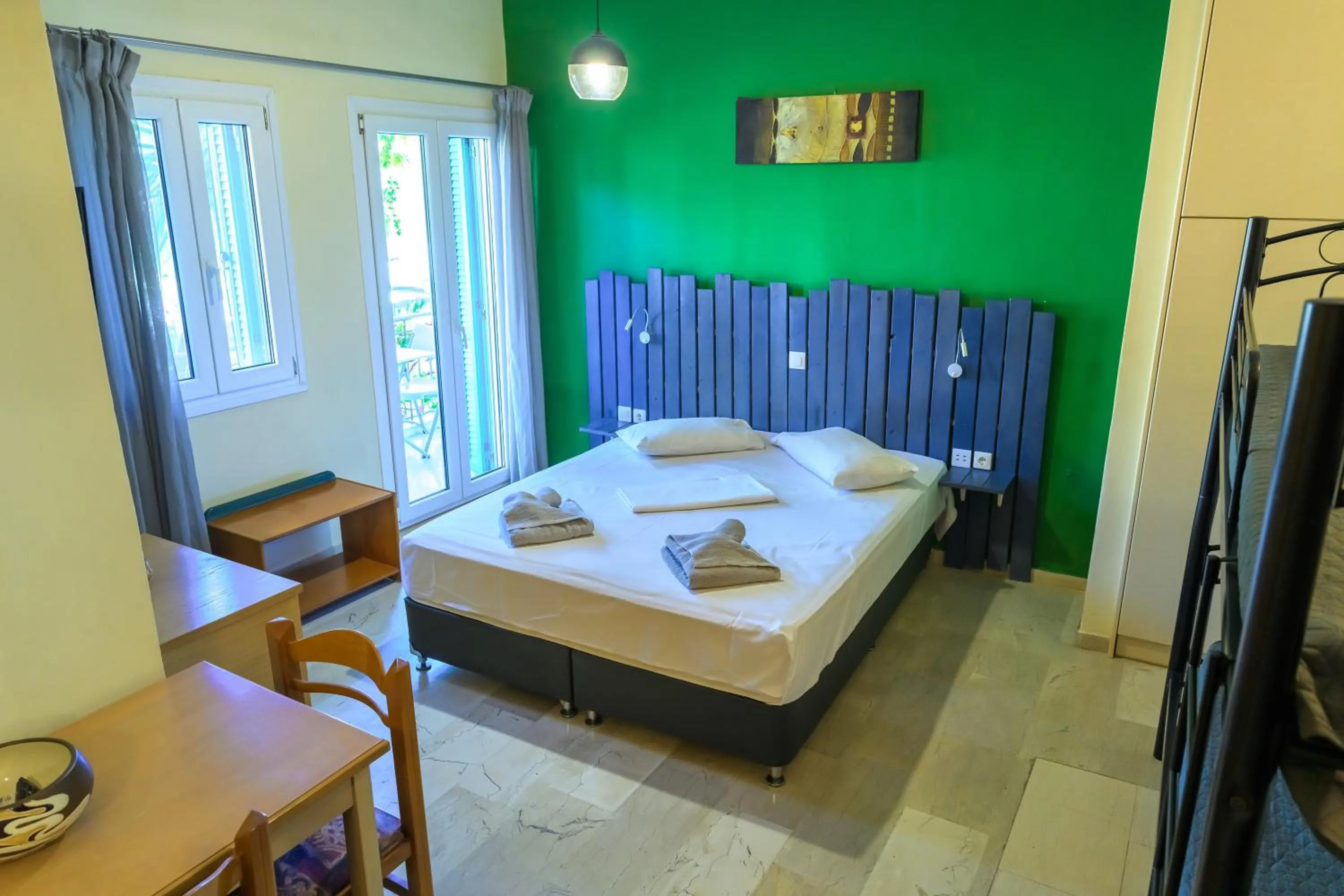 Photo of the whole room, Bed in Ionian Paradise