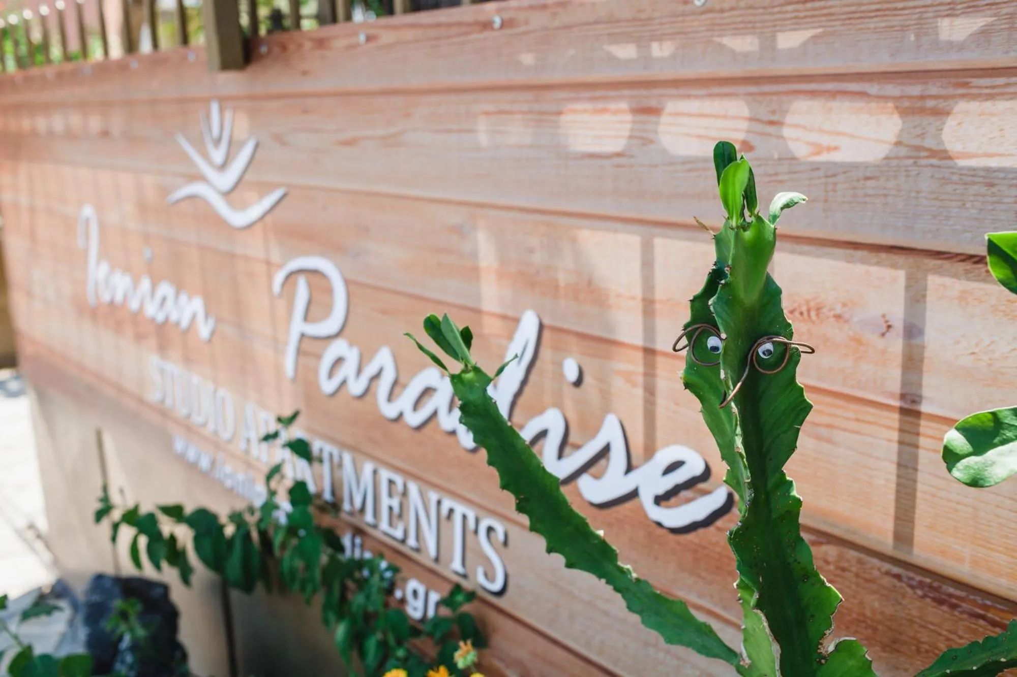 Facade/entrance in Ionian Paradise