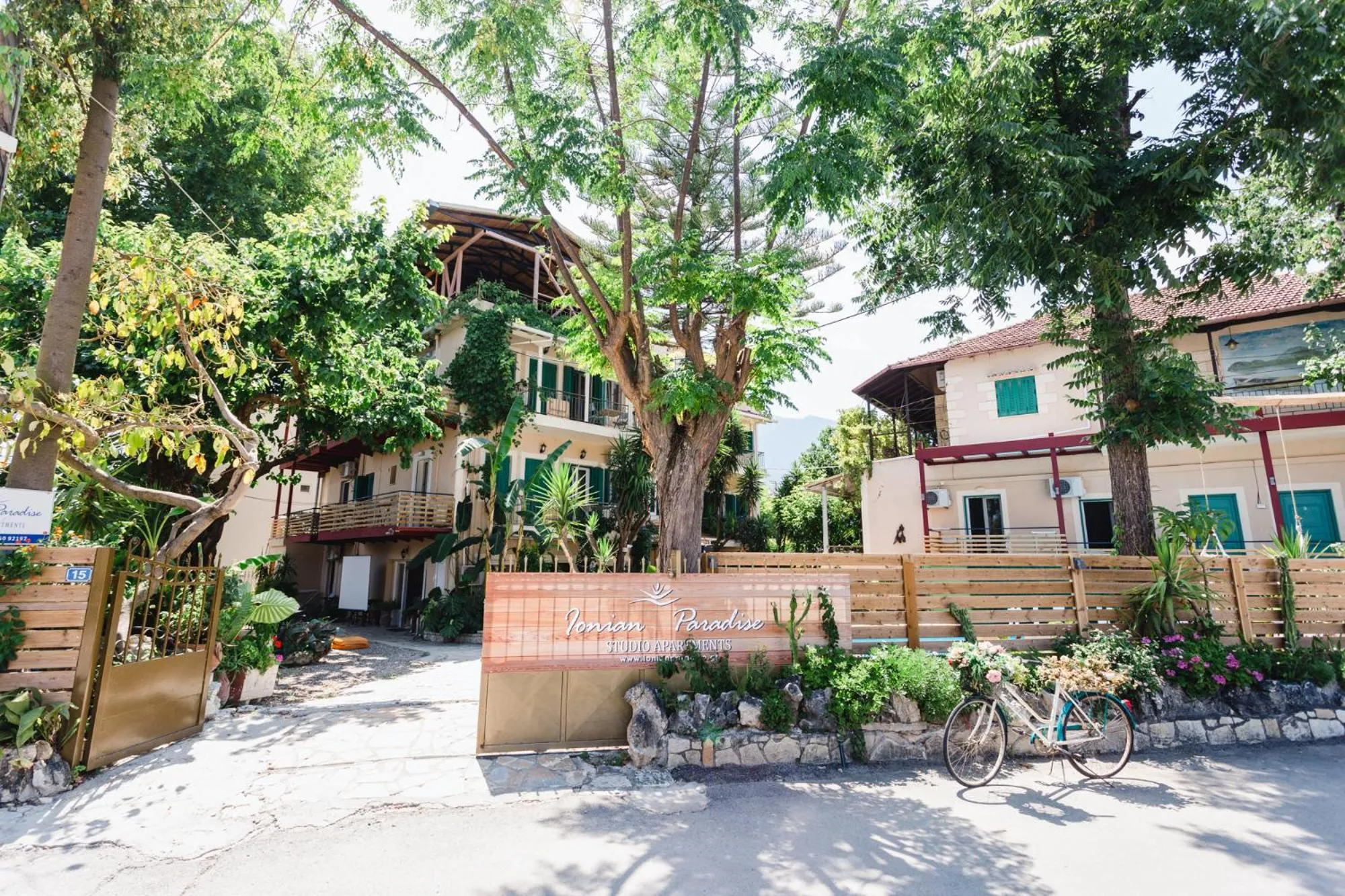 Facade/entrance in Ionian Paradise