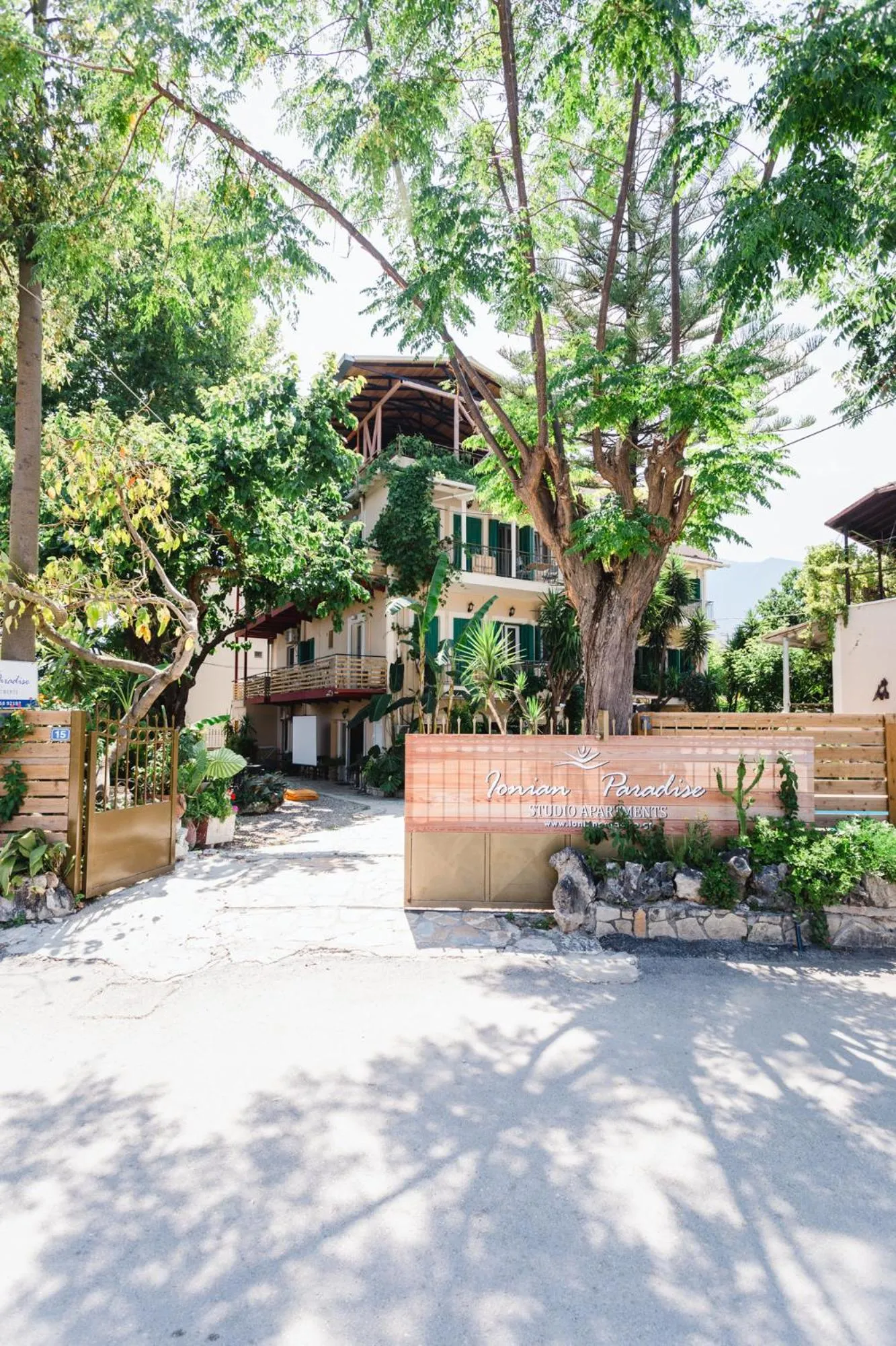 Facade/entrance in Ionian Paradise