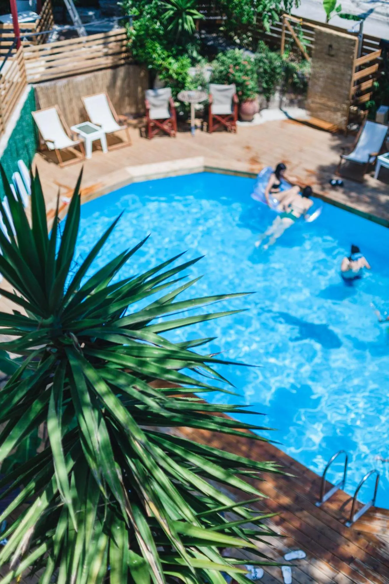 Pool view in Ionian Paradise
