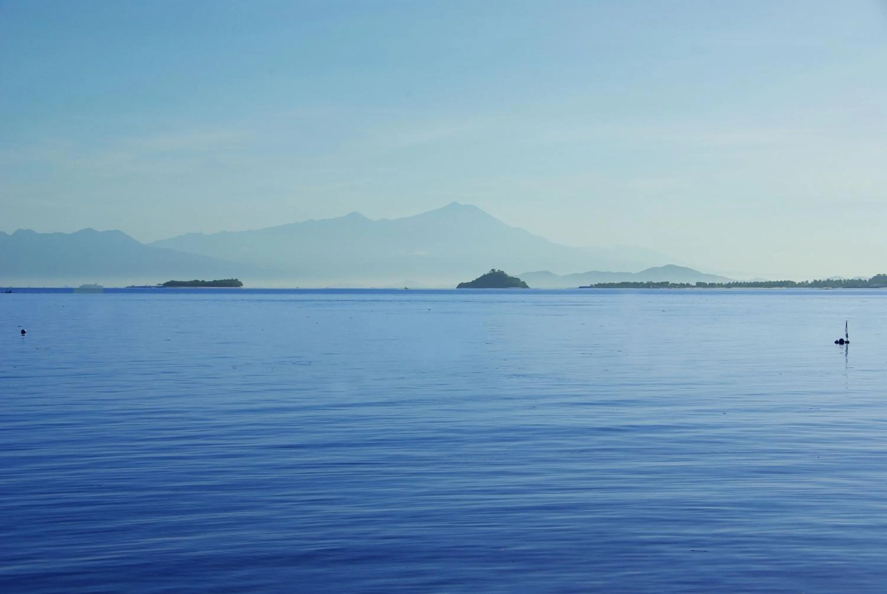 Mountain view in The High Dive Gili Gede by Ultimate Resorts