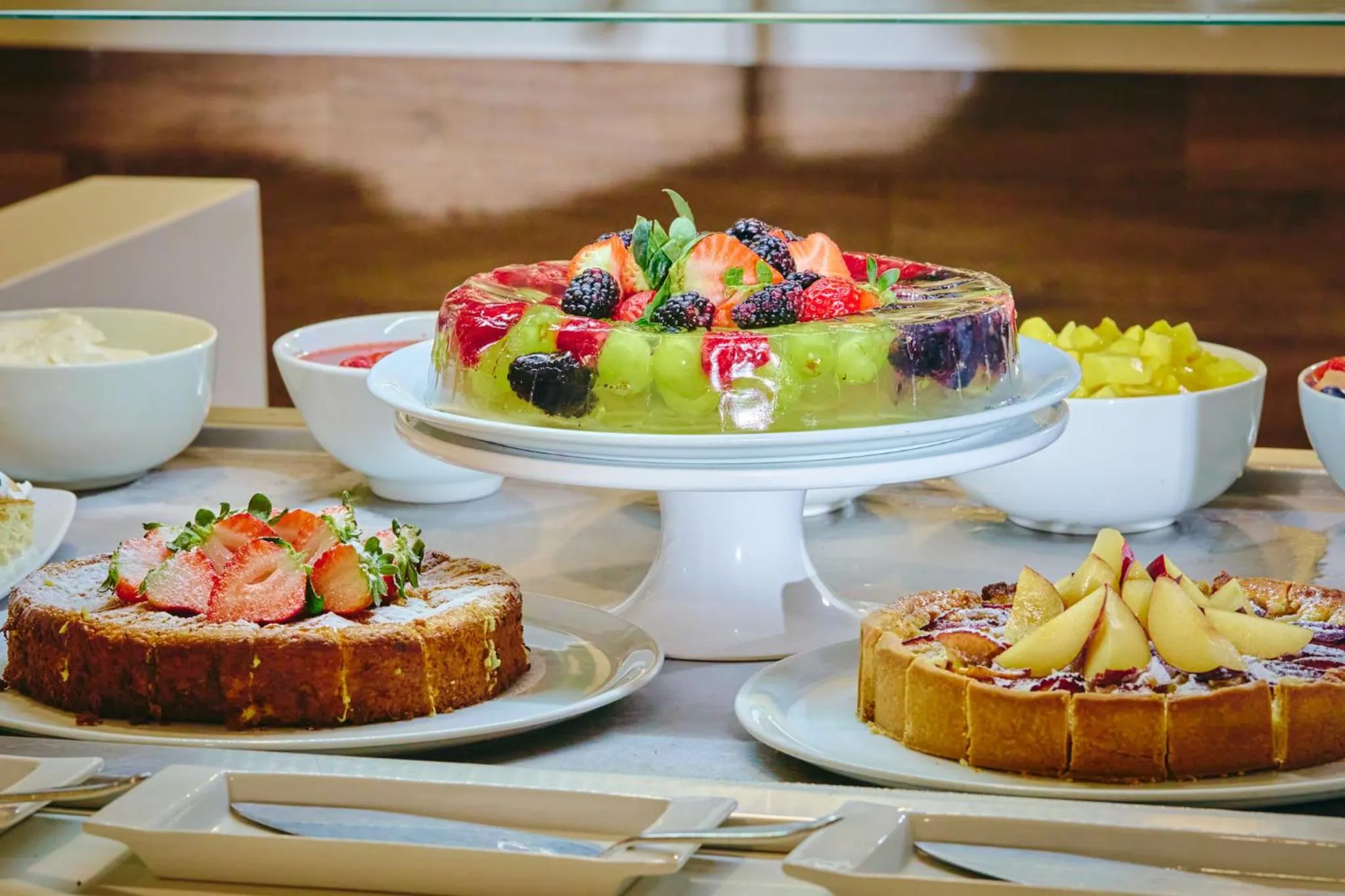 Buffet breakfast in Grand Fiesta Americana Los Cabos All Inclusive Golf & Spa