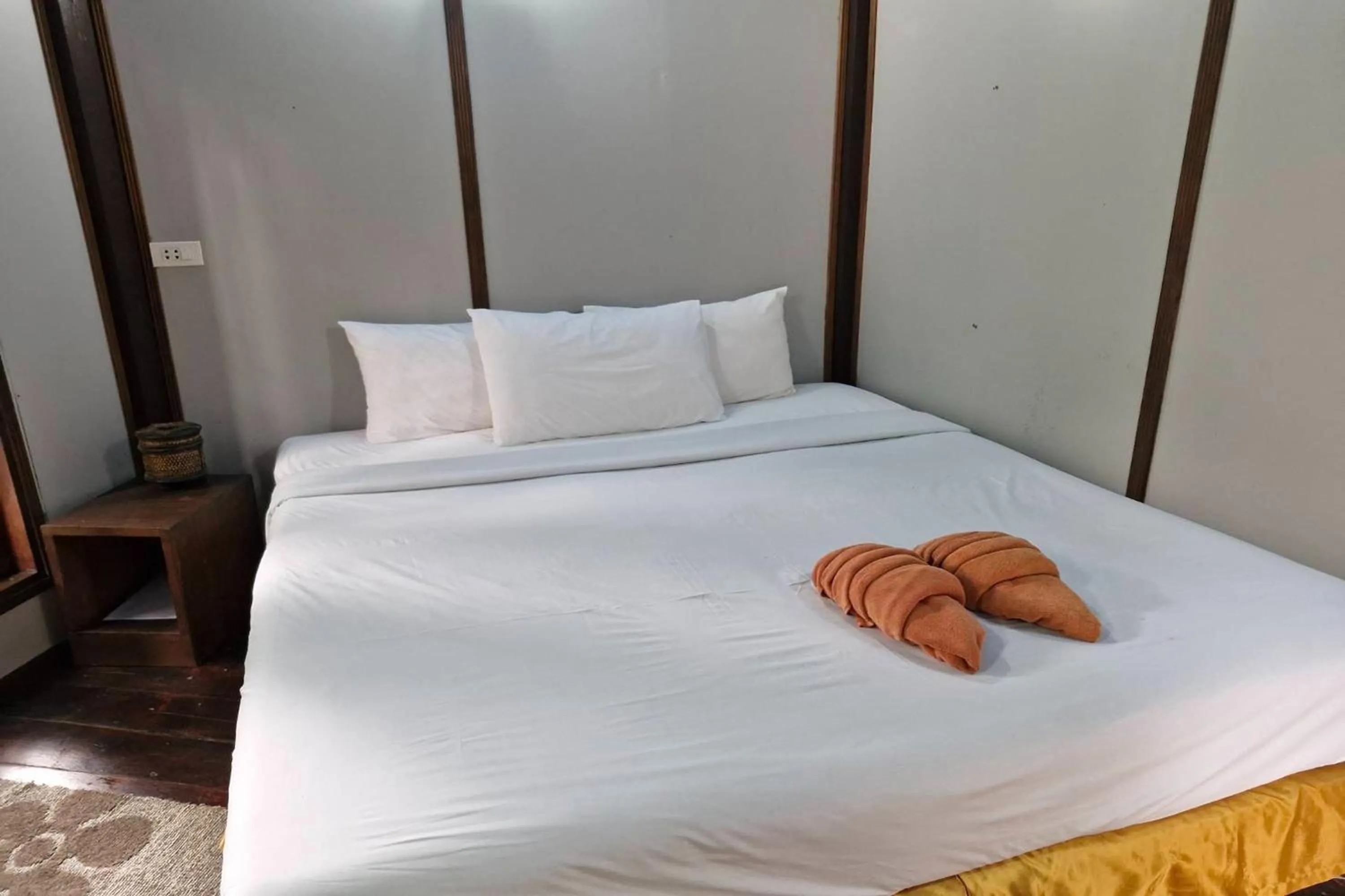 Bed in Tontarn Resort and Spa