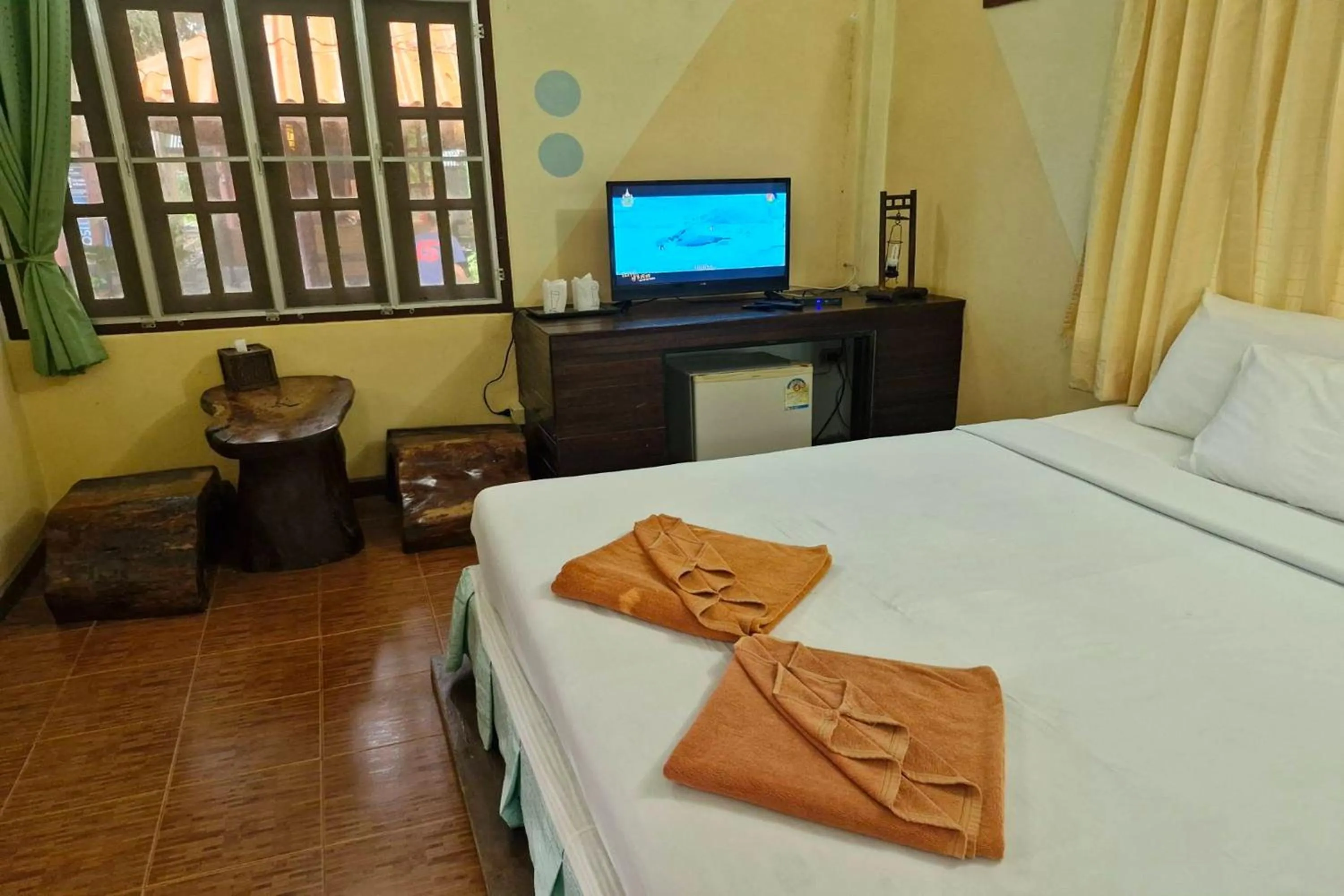 Bed in Tontarn Resort and Spa