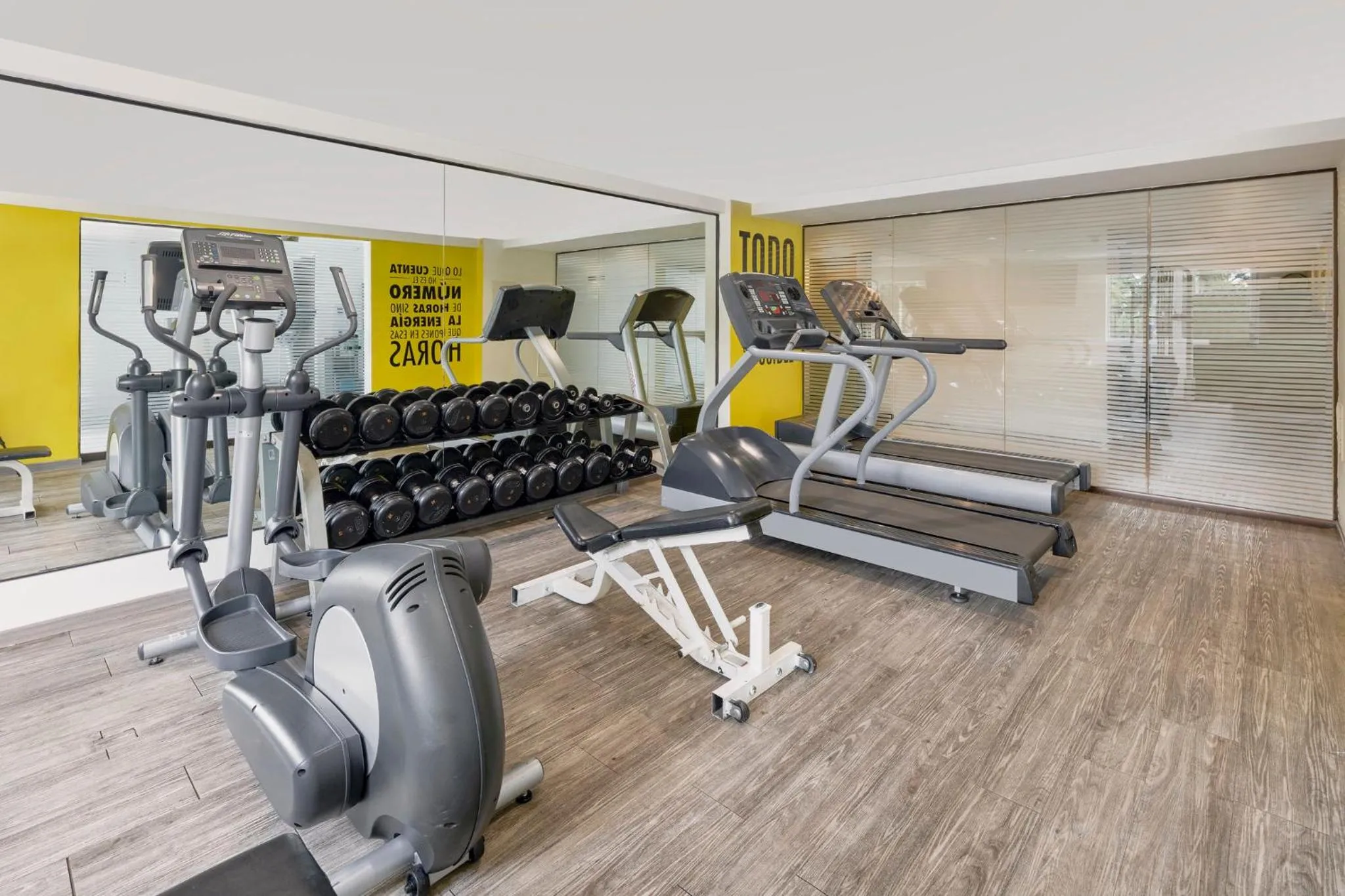 Fitness centre/facilities in Fiesta Inn Guadalajara Expo