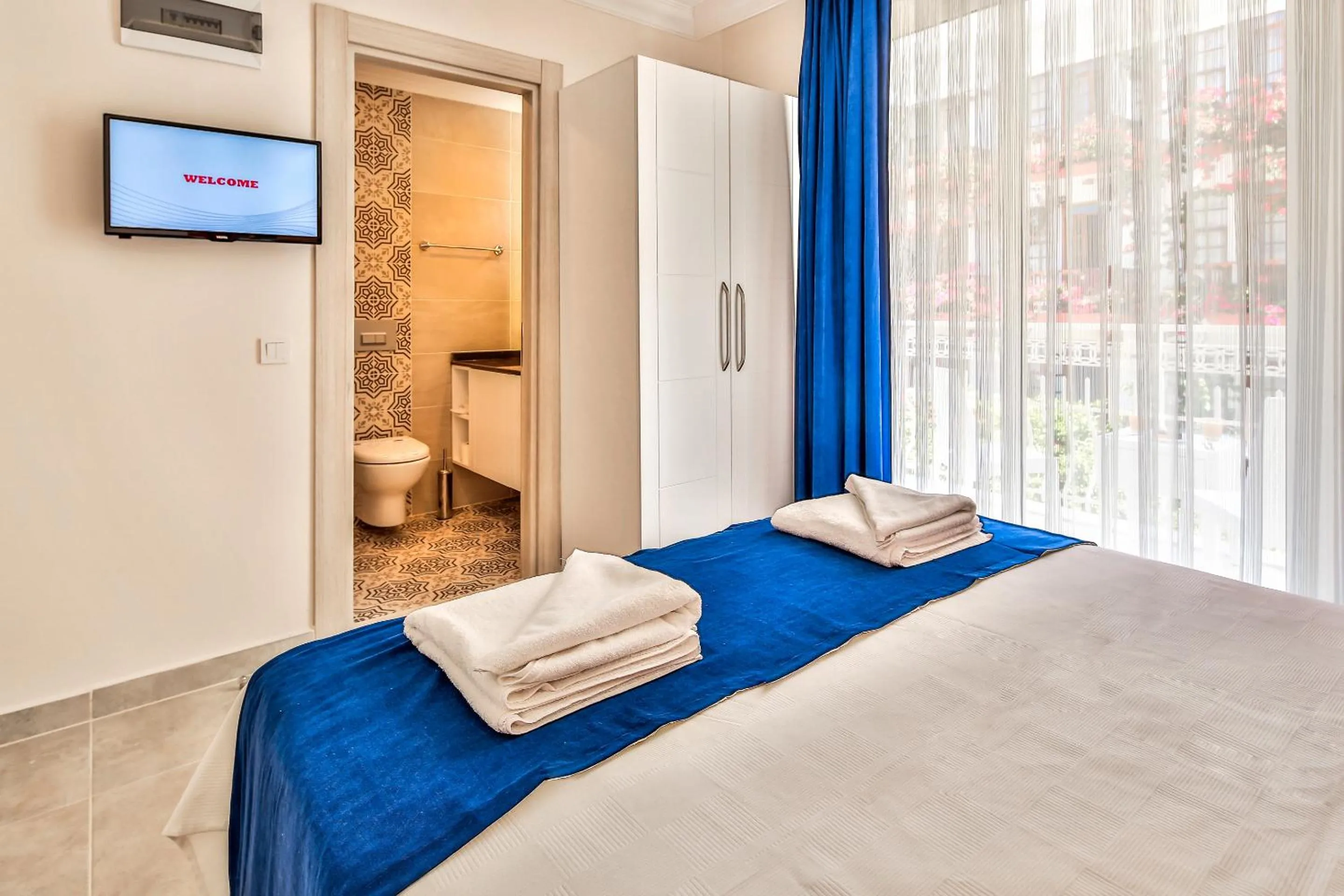 Standard Double or Twin Room with City View in Kaş Artemis Hotel