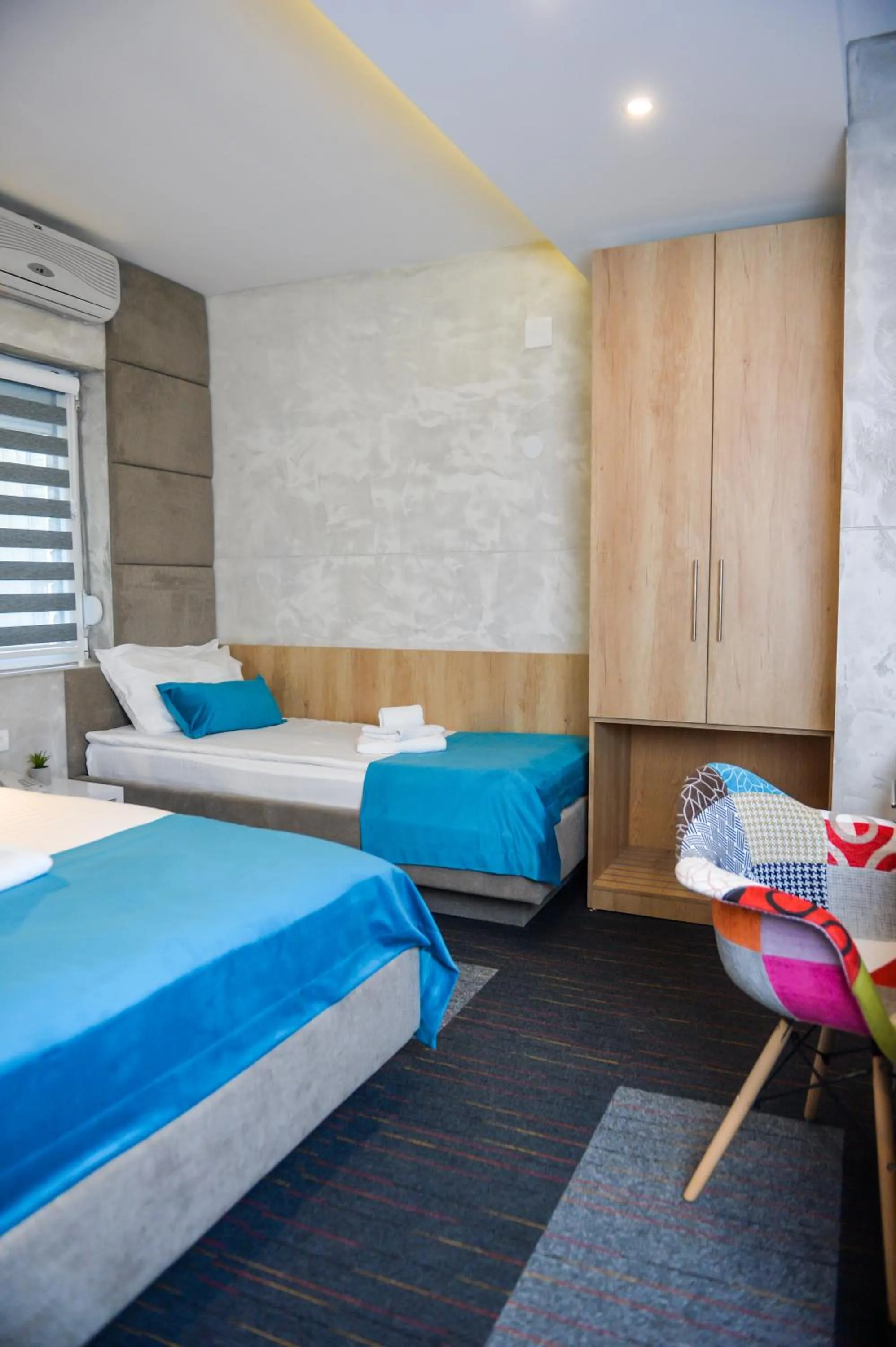 Bed in Garni hotel King