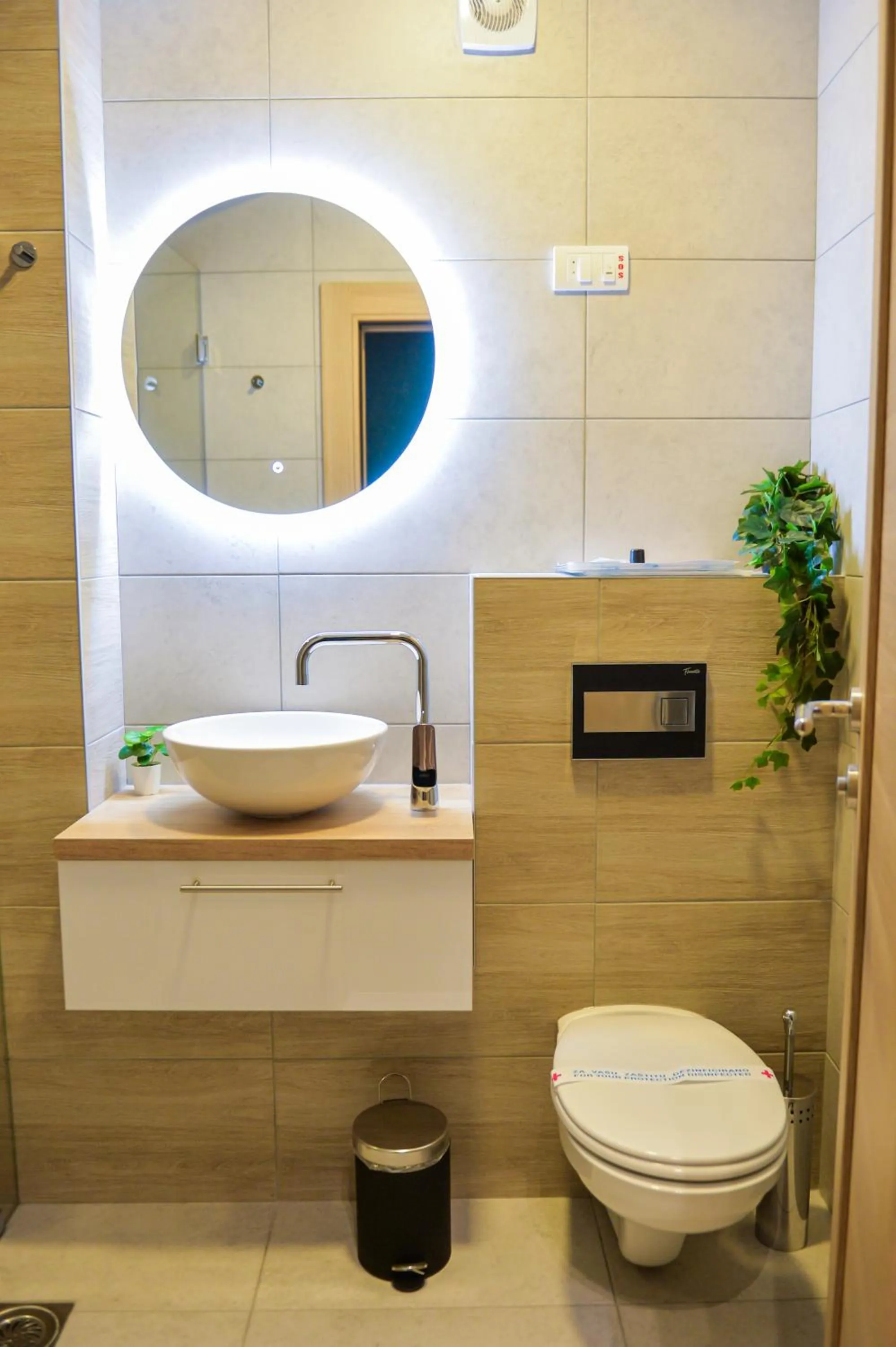 Bathroom in Garni hotel King