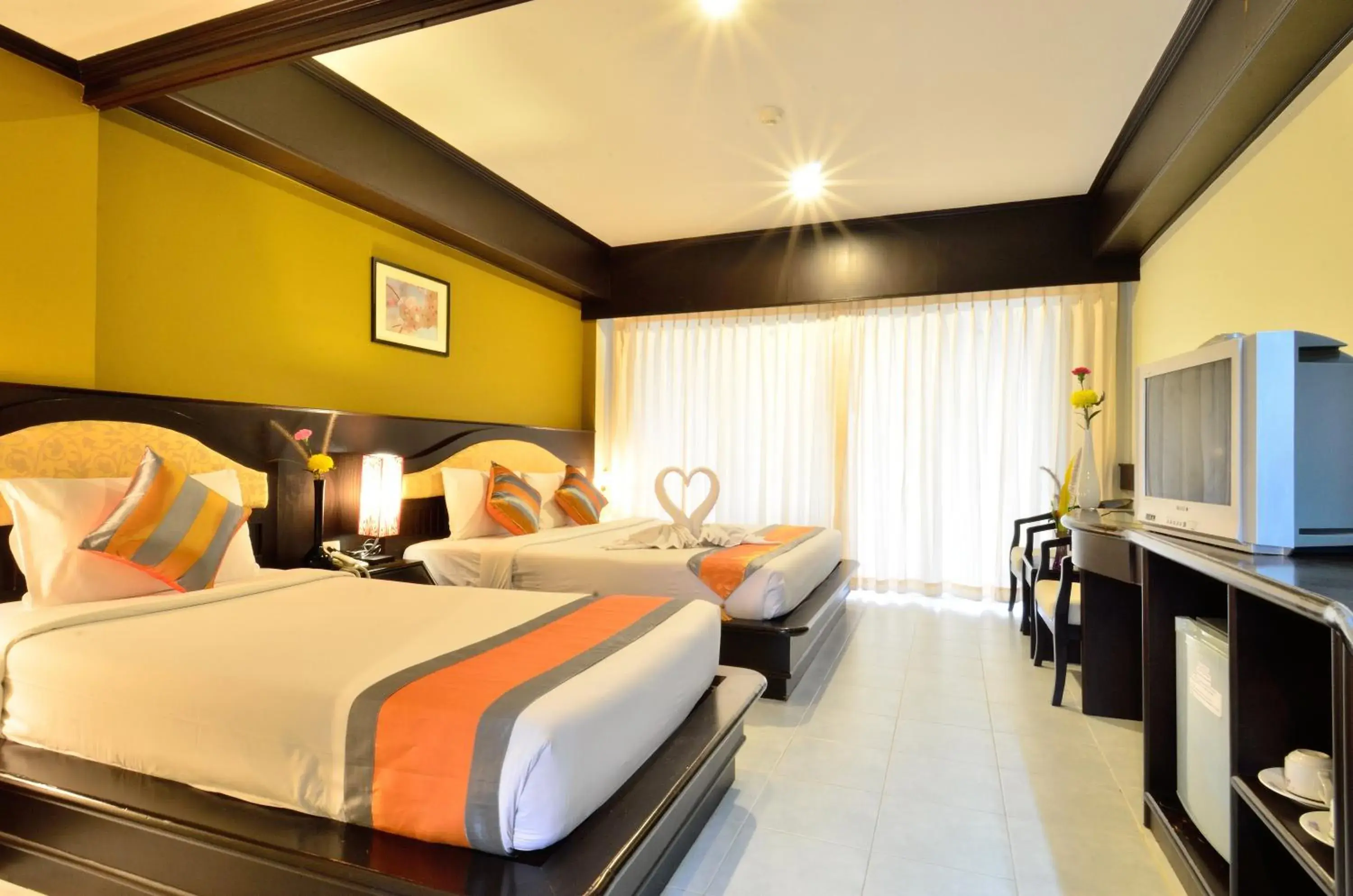 Bedroom, Bed in Samui First House Hotel Bedroom, Bed in Samui First House Hotel