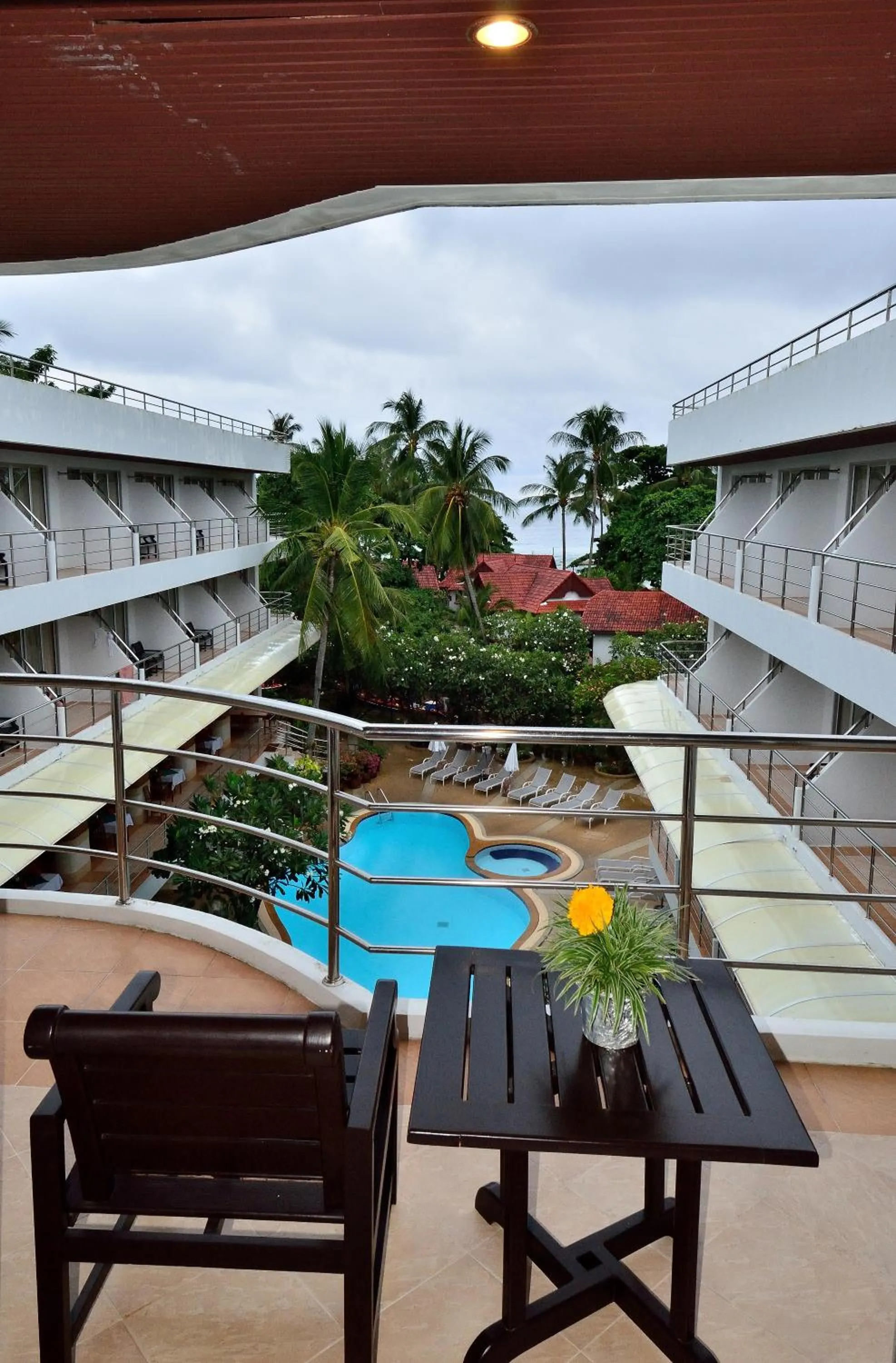 Balcony/Terrace in Samui First House Hotel