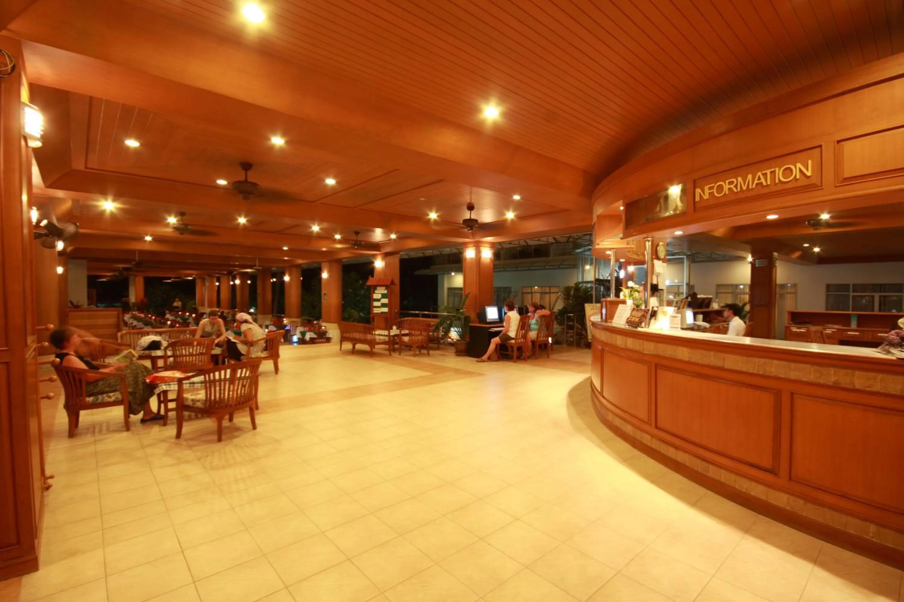 Lobby or reception in Samui First House Hotel