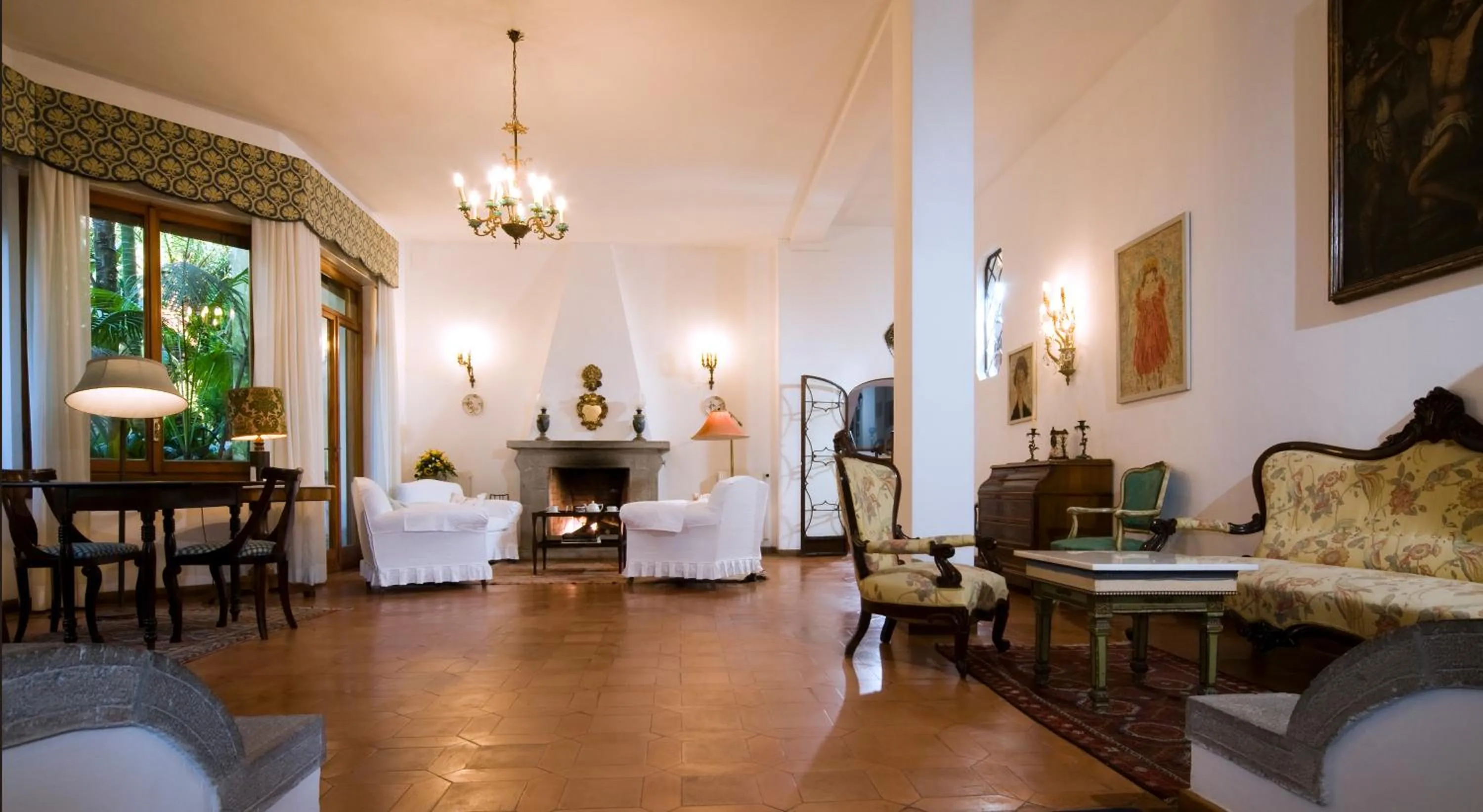 Lounge or bar in Hotel La Villarosa Terme