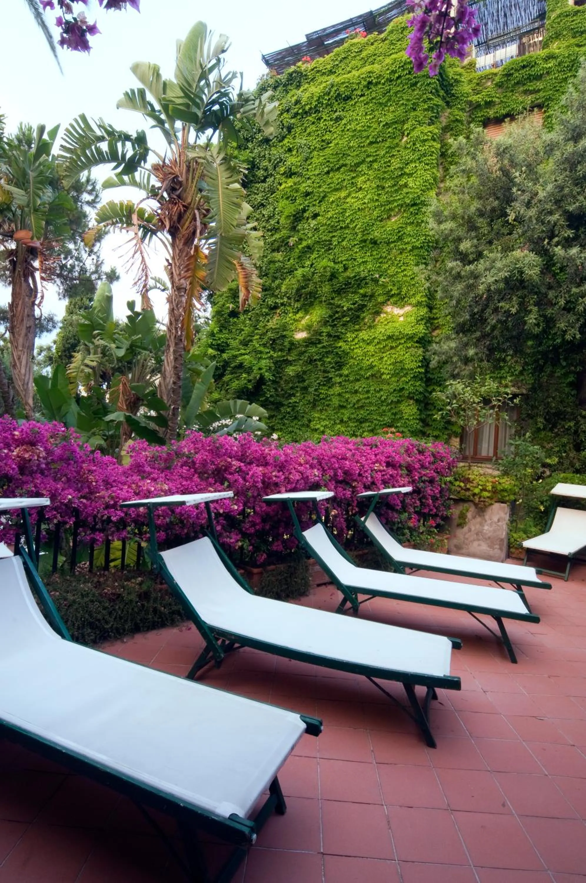 Balcony/Terrace in Hotel La Villarosa Terme