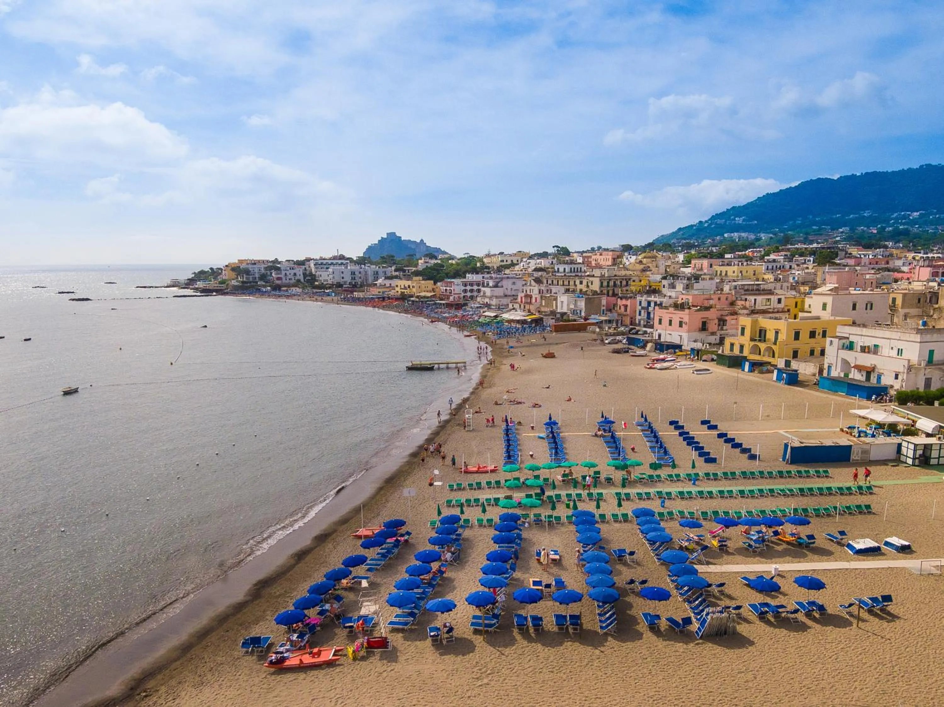 Beach in Hotel La Villarosa Terme