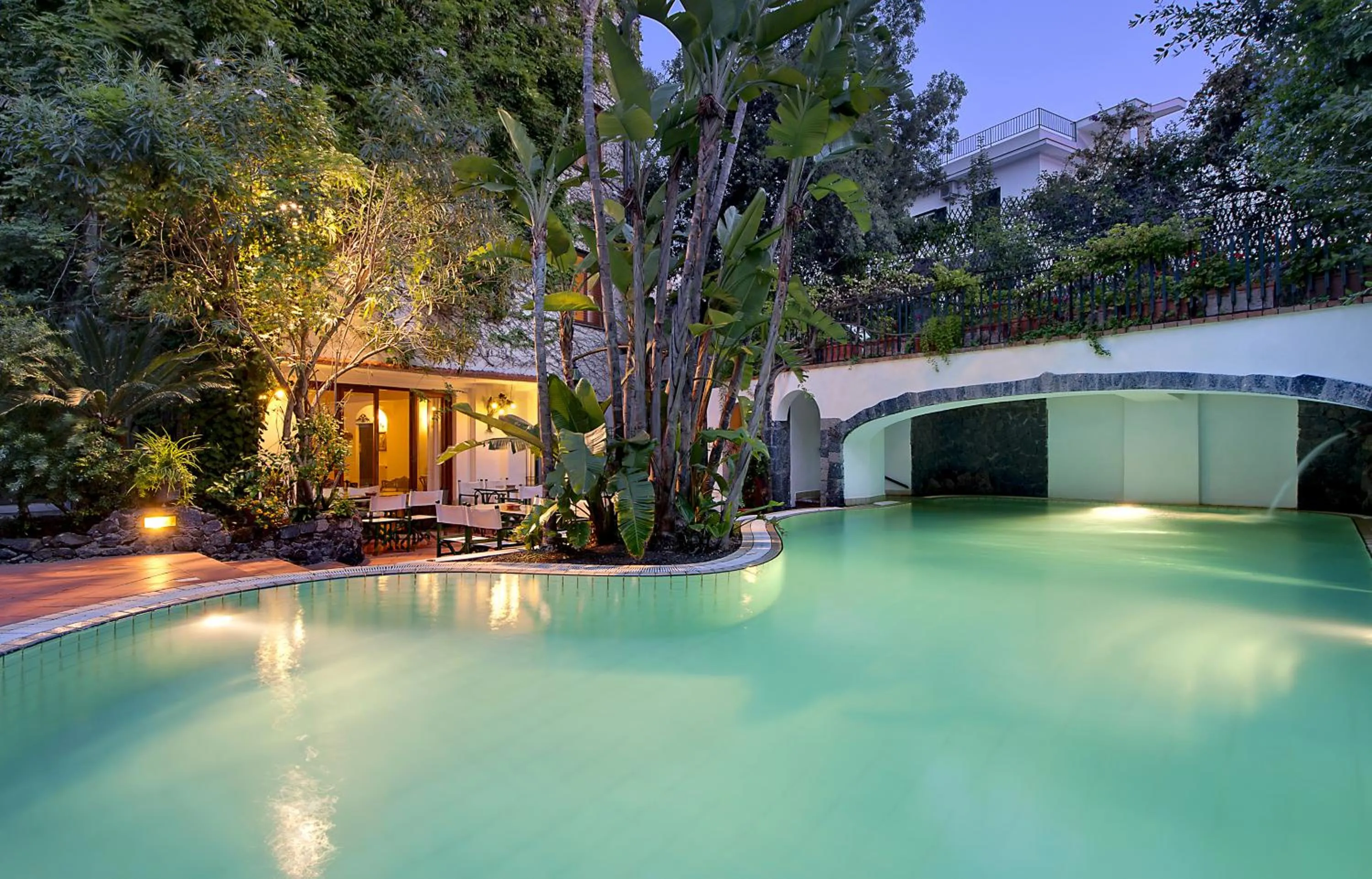 Swimming pool in Hotel La Villarosa Terme