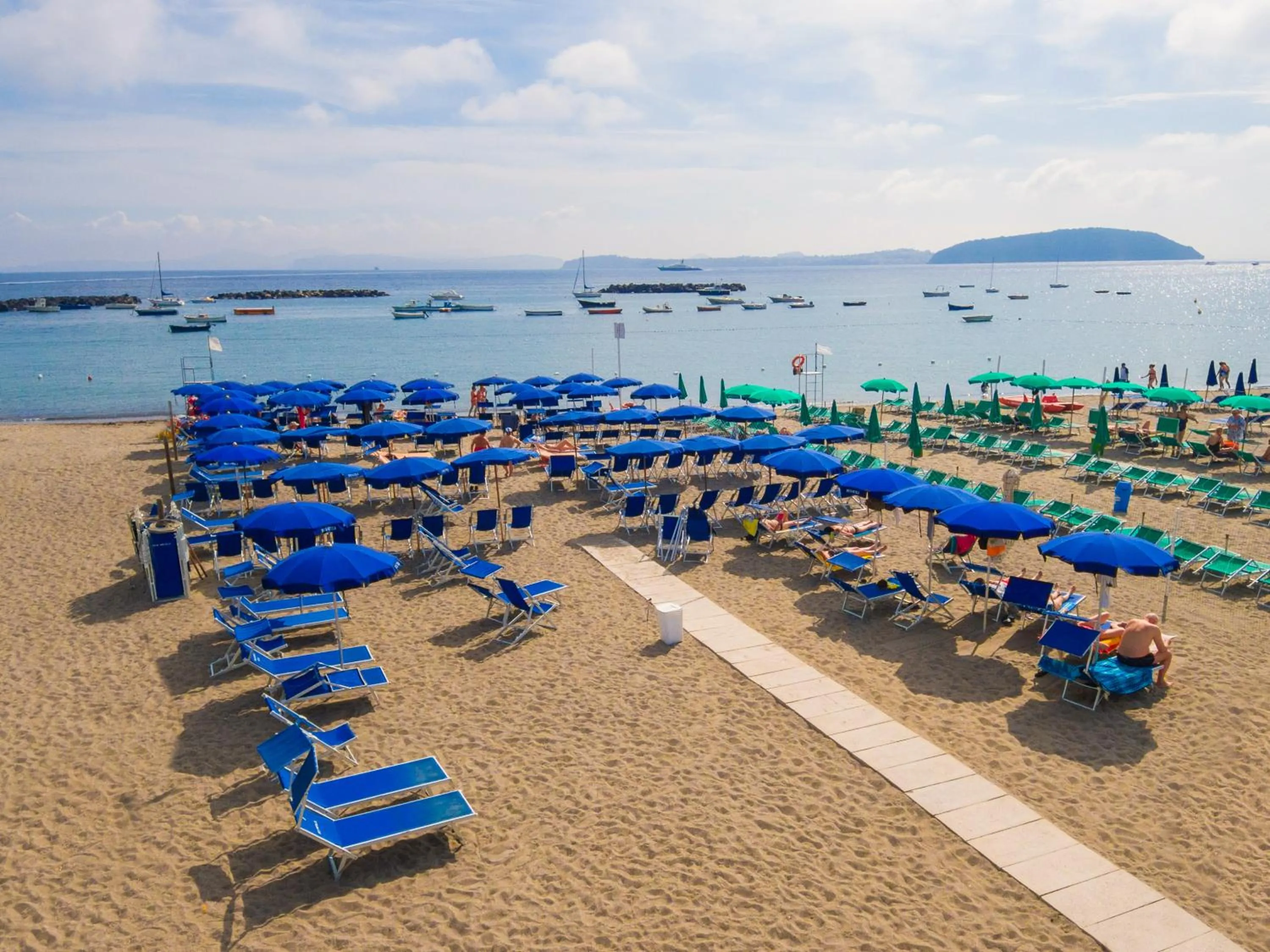 Beach in Hotel La Villarosa Terme