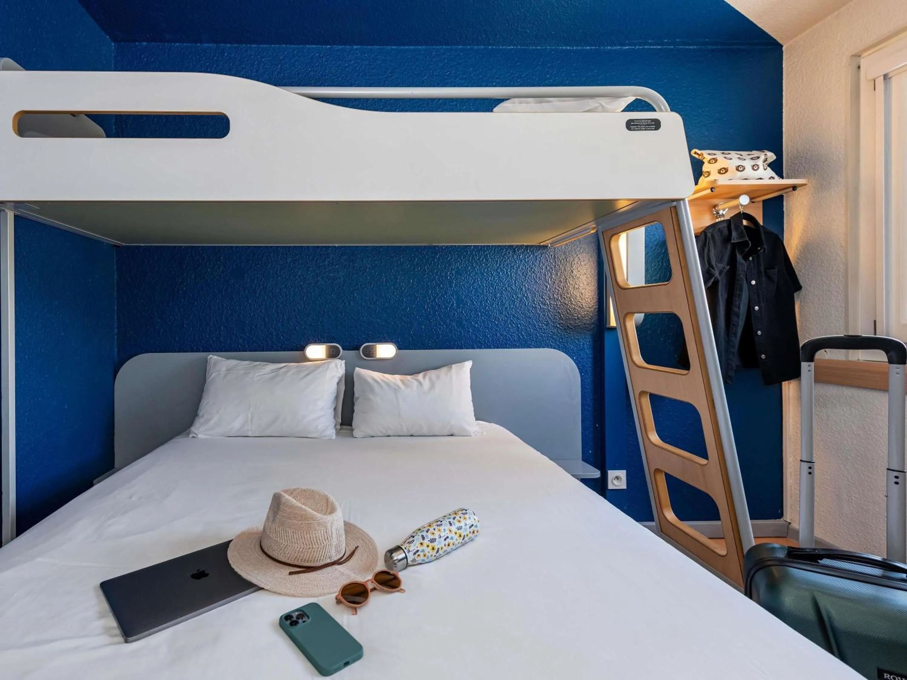 Bedroom, Bed in ibis budget Strasbourg Sud Illkirch