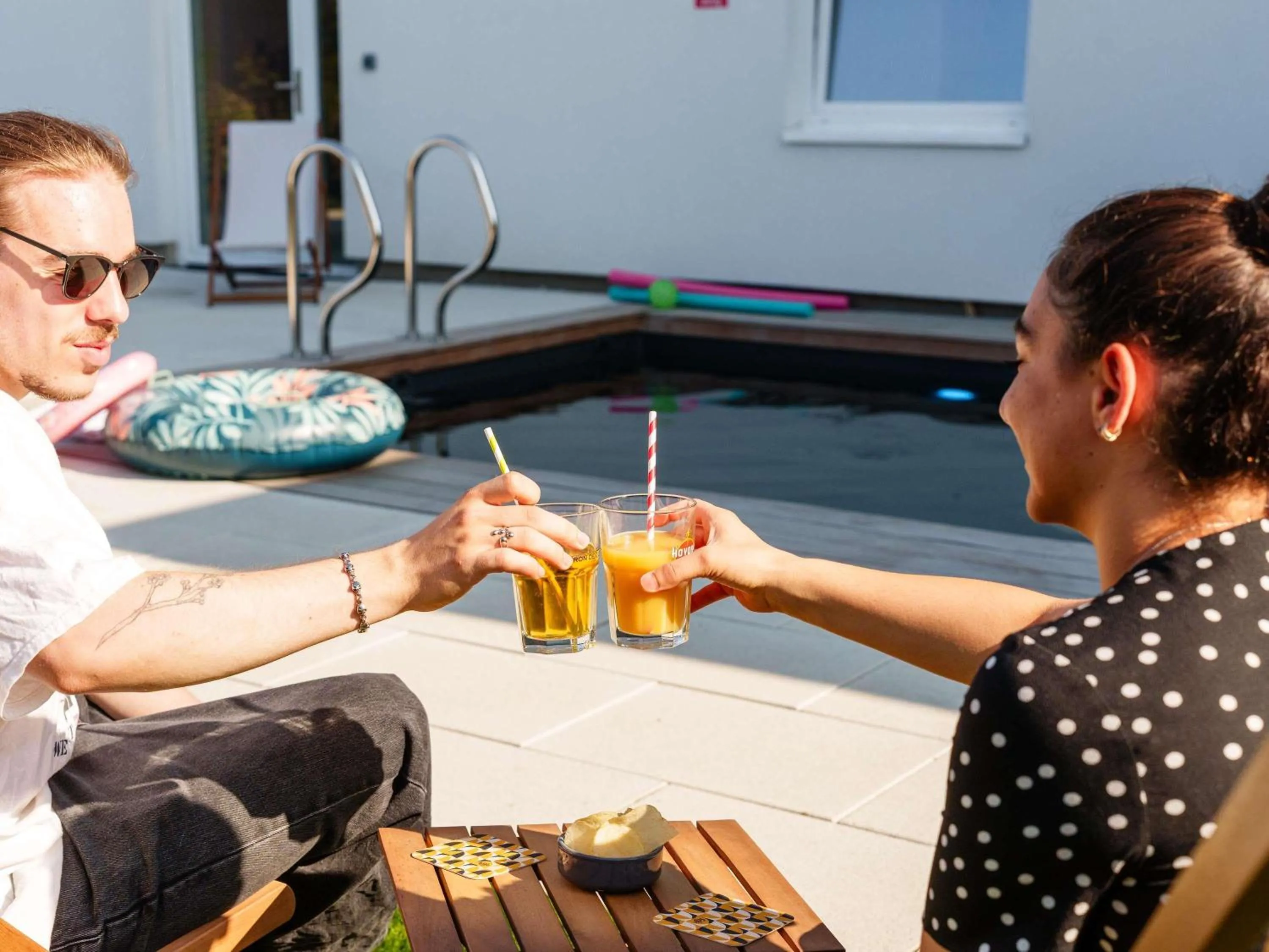 Pool view in ibis budget Strasbourg Sud Illkirch