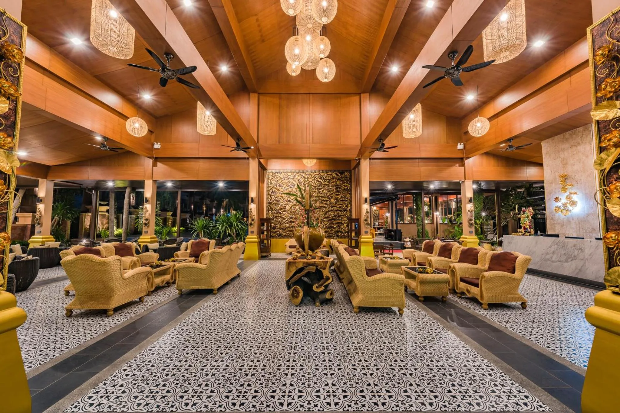 Lobby or reception in Princess Kamala Beachfront Hotel - SHA Extra Plus