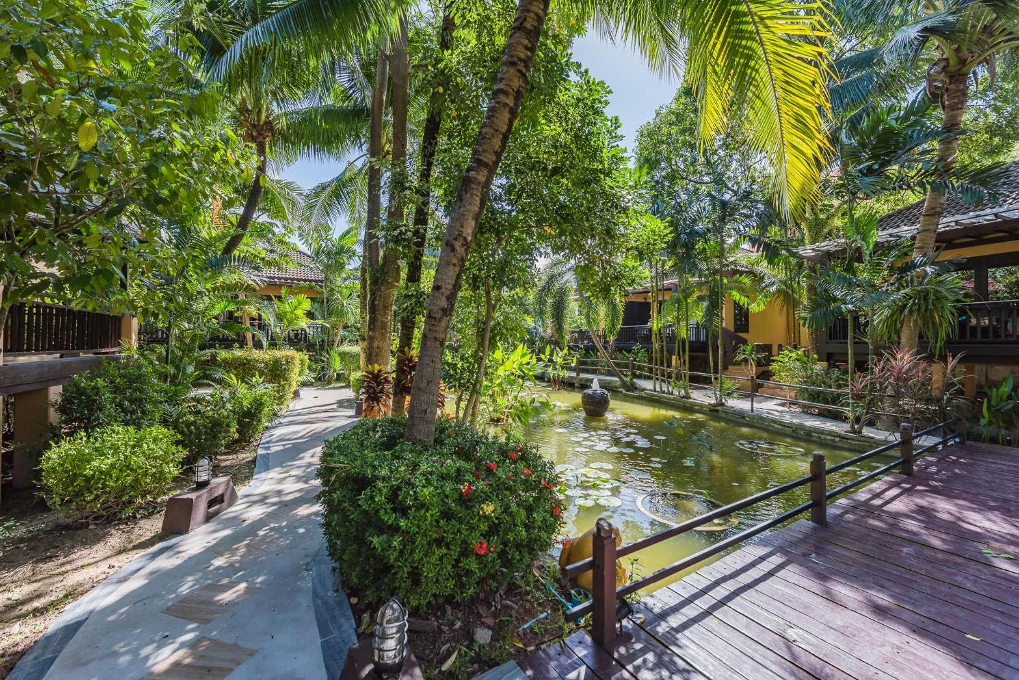 Garden in Princess Kamala Beachfront Hotel - SHA Extra Plus