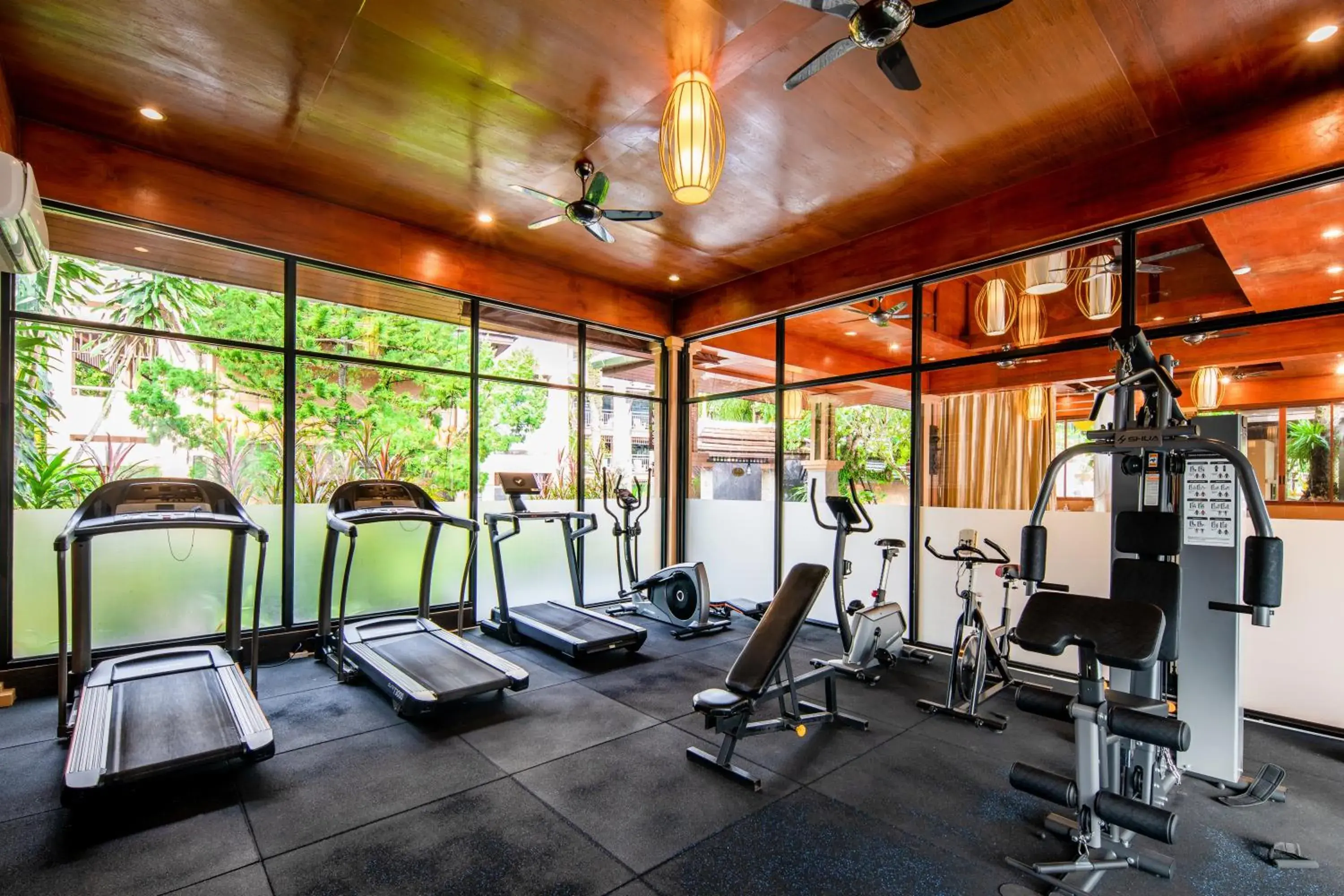 Fitness centre/facilities in Princess Kamala Beachfront Hotel - SHA Extra Plus Fitness centre/facilities in Princess Kamala Beachfront Hotel - SHA Extra Plus