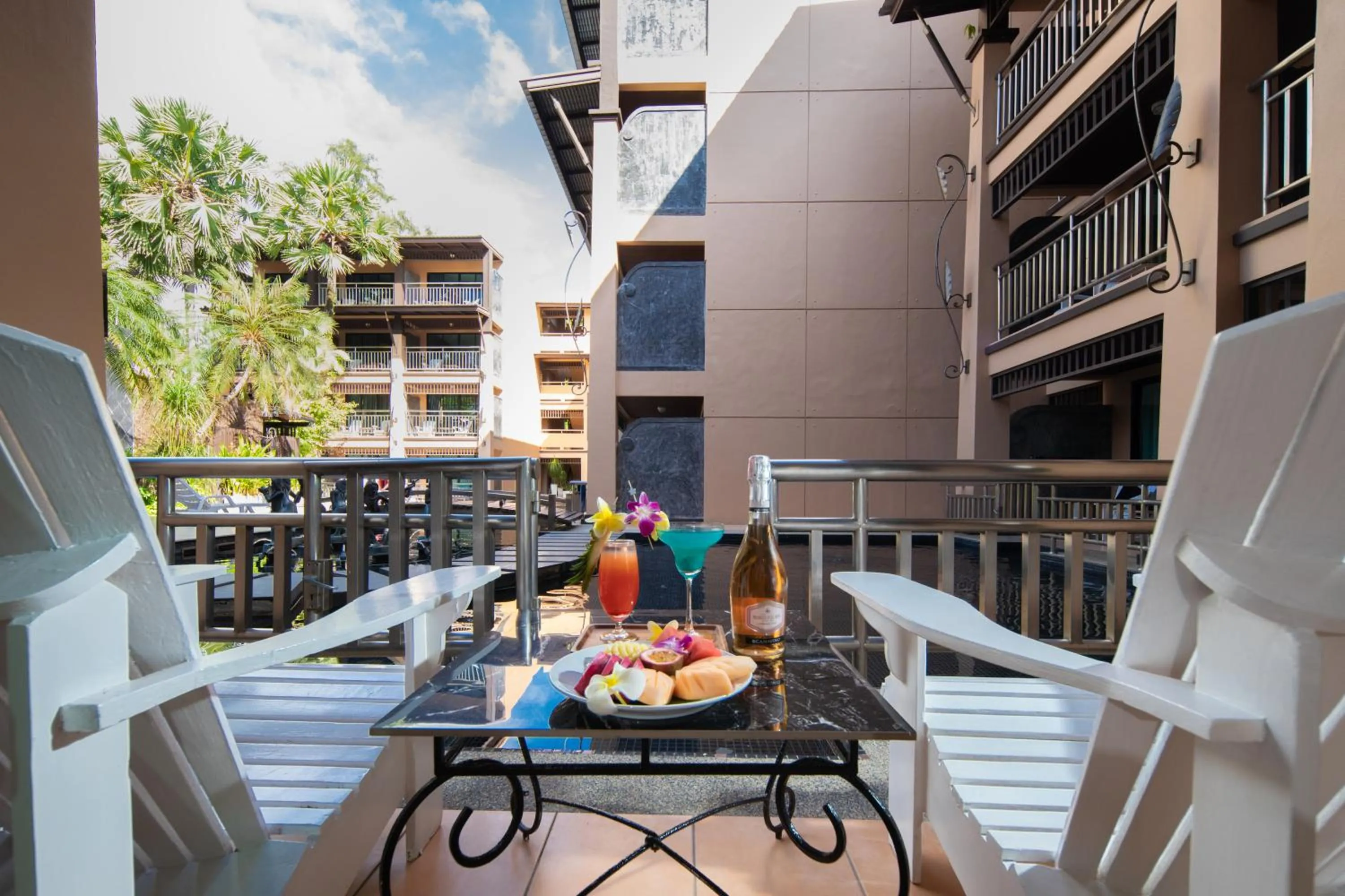 Pool view in Princess Kamala Beachfront Hotel - SHA Extra Plus