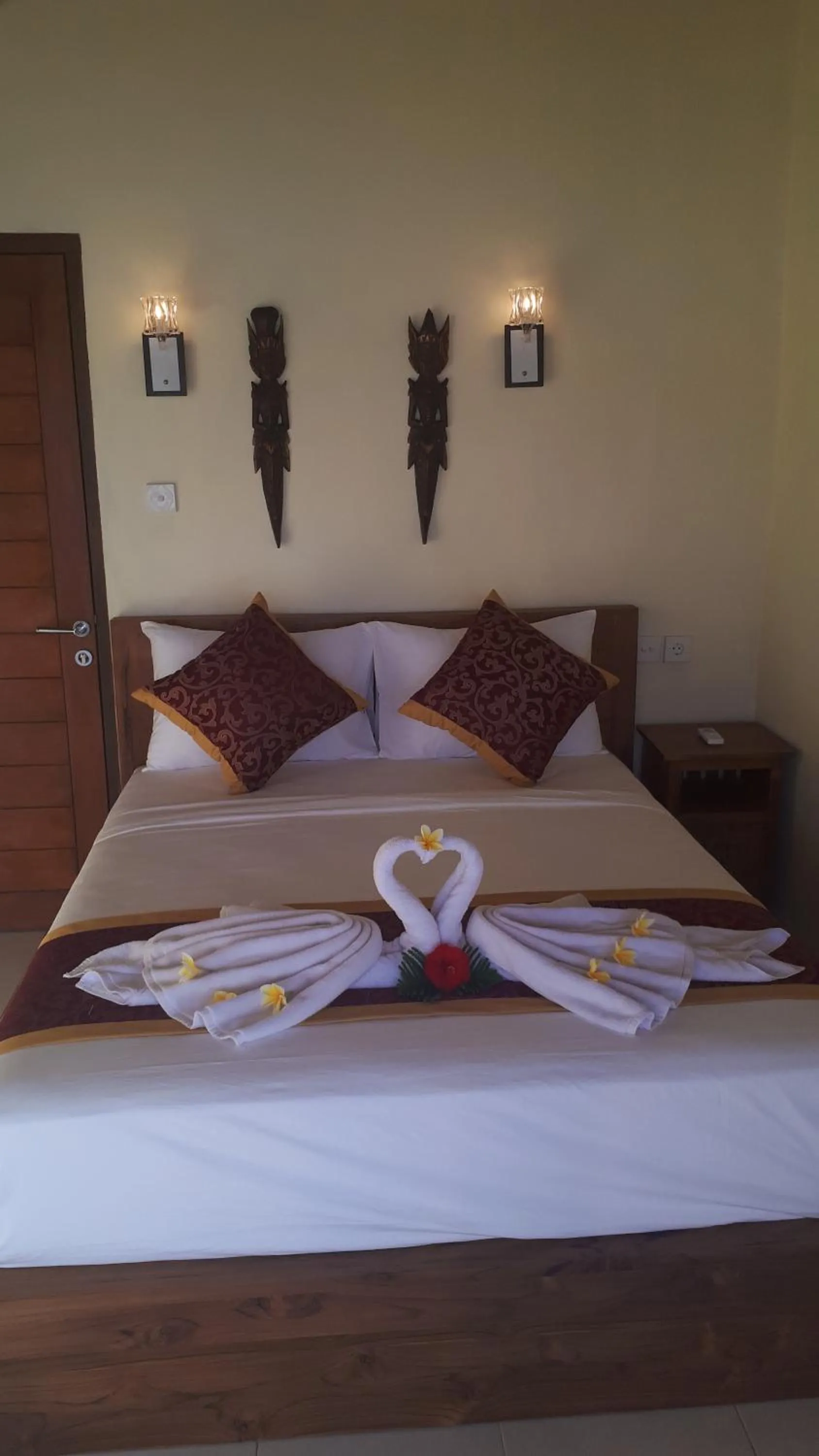 Bed in Double'A beach house