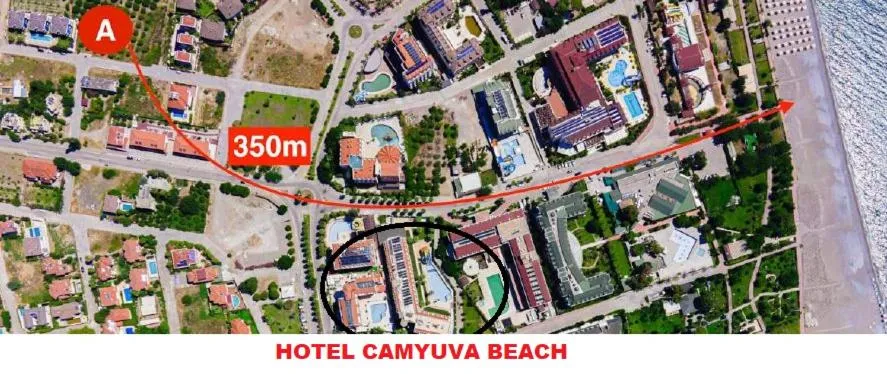 Property building in Camyuva Beach Hotel