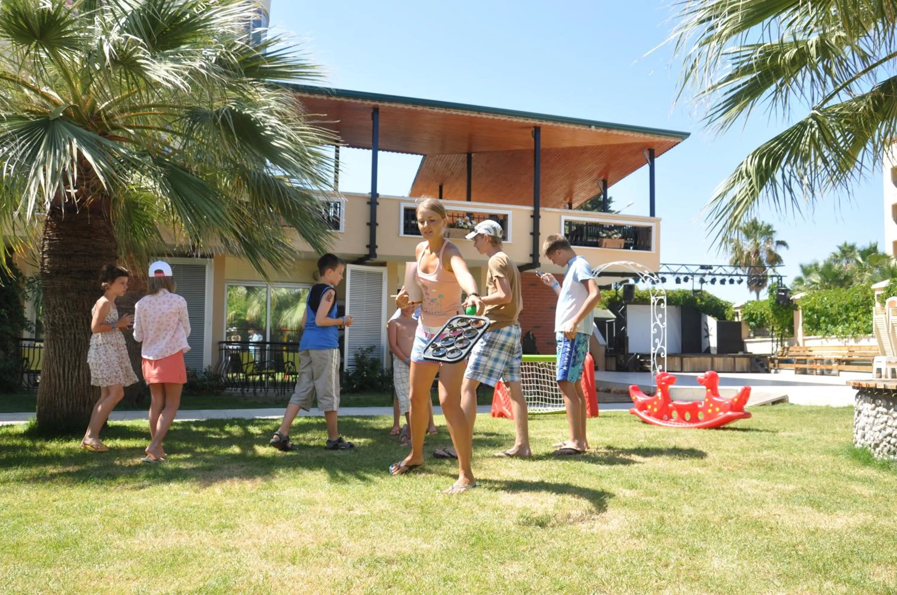 Children play ground in Camyuva Beach Hotel