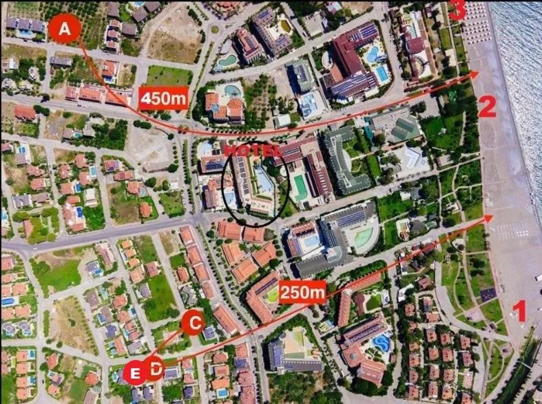 Off site in Camyuva Beach Hotel