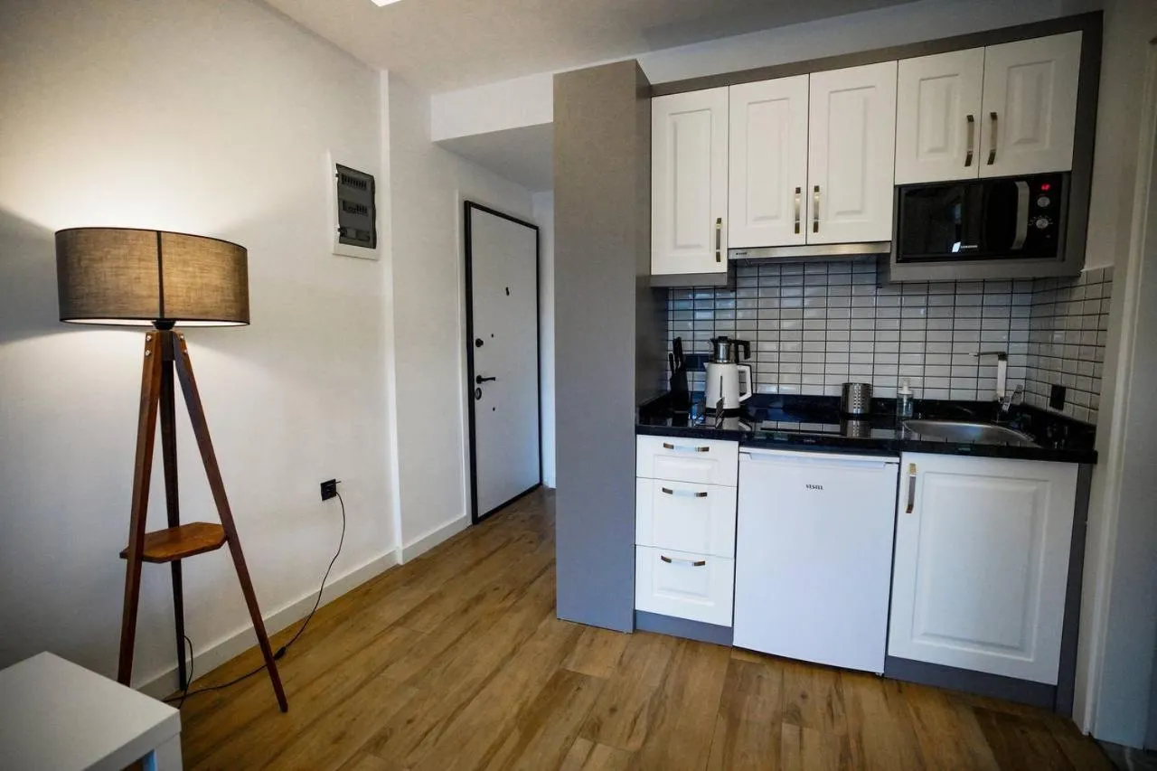 kitchen in Camyuva Beach Hotel