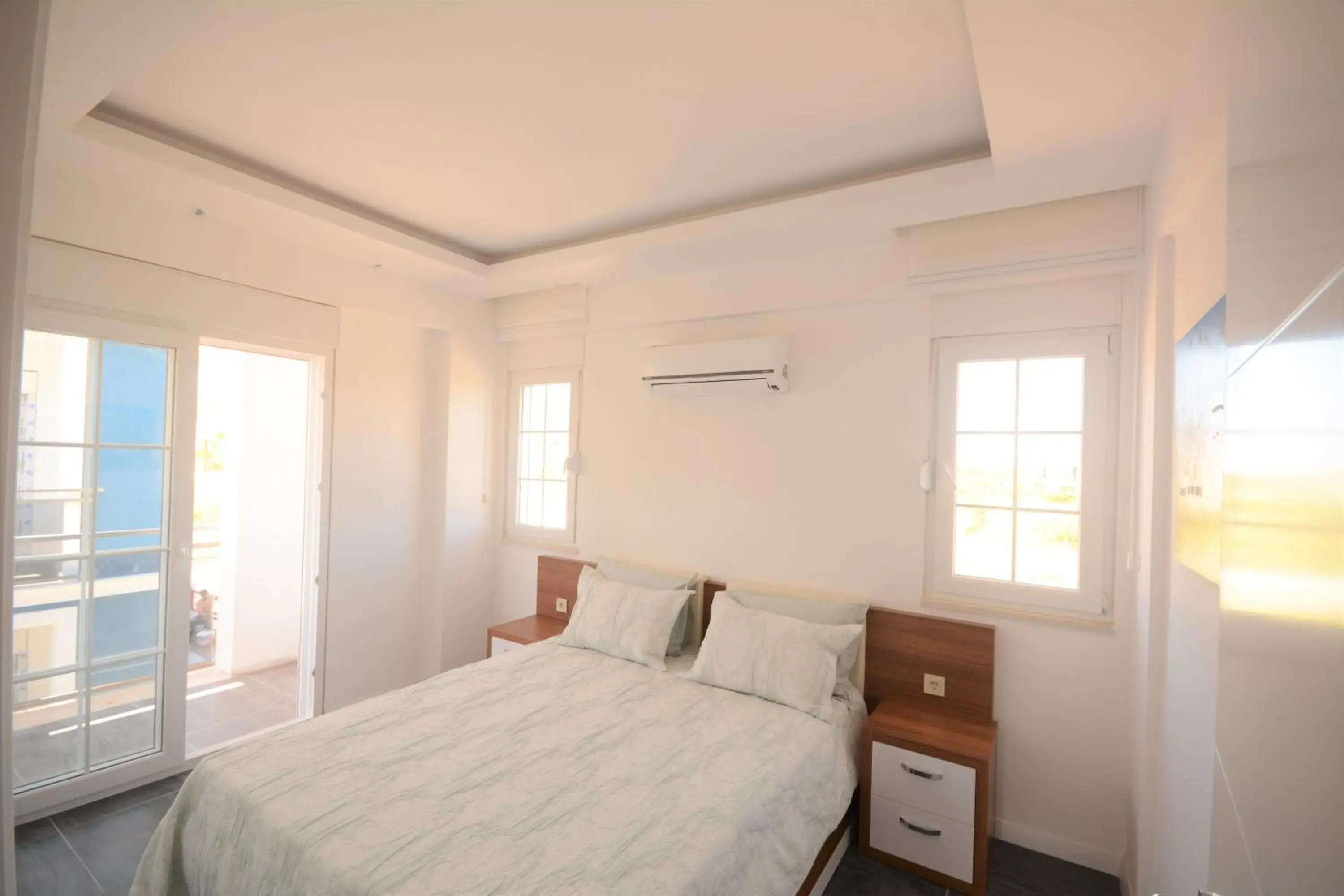 Bedroom, Bed in Camyuva Beach Hotel Bedroom, Bed in Camyuva Beach Hotel